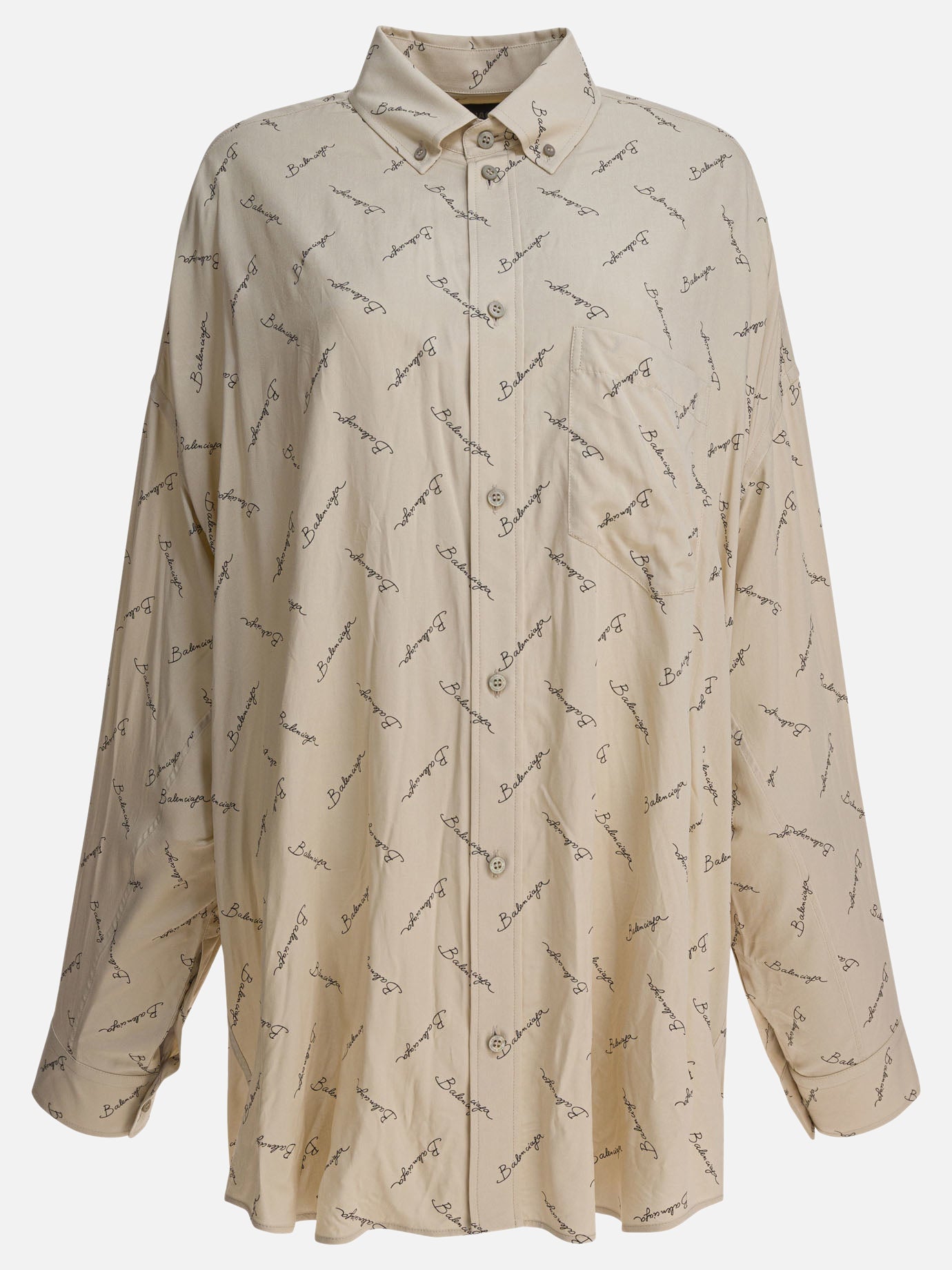 Camicie casual Logo  Beige - Balenciaga Donna | PDP | VIETTI Online Store | thumbnail