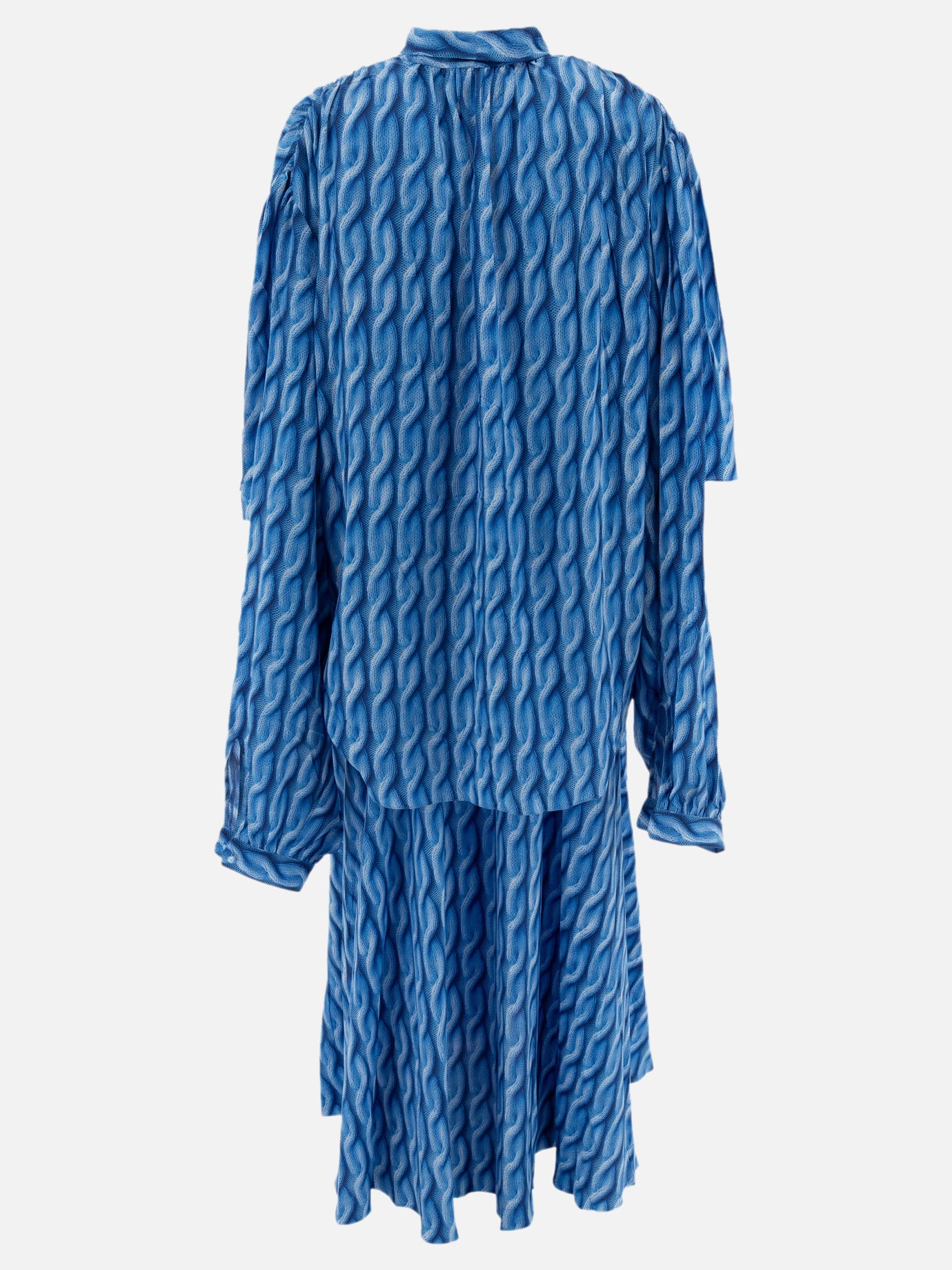 Abiti lunghi Graphics  Blu - Balenciaga Donna | PDP | VIETTI Online Store | Zoom-Modal_2
