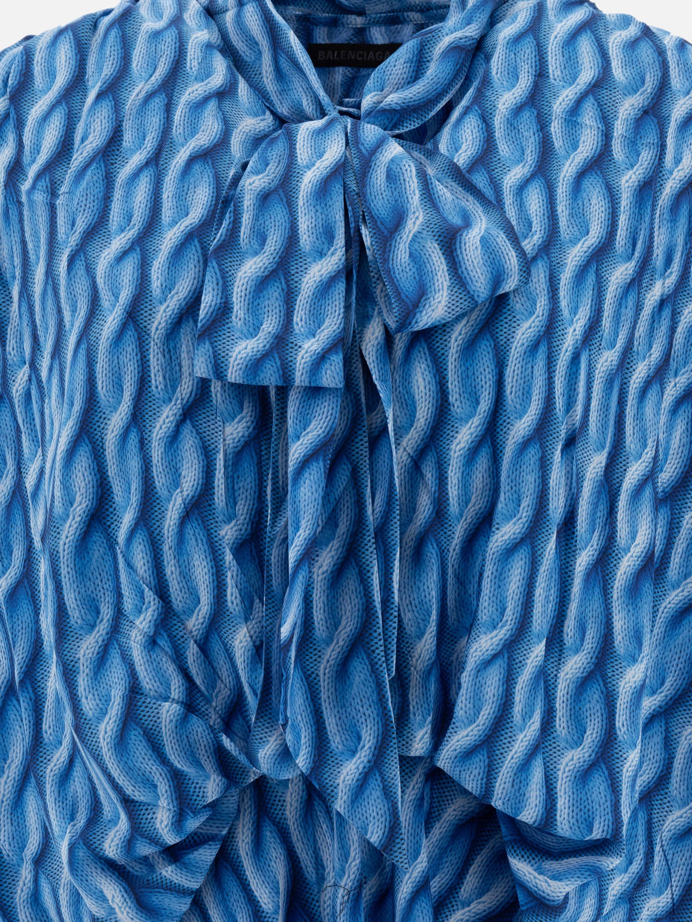 Abiti lunghi Graphics  Blu - Balenciaga Donna | PDP | VIETTI Online Store | Zoom-Modal_3
