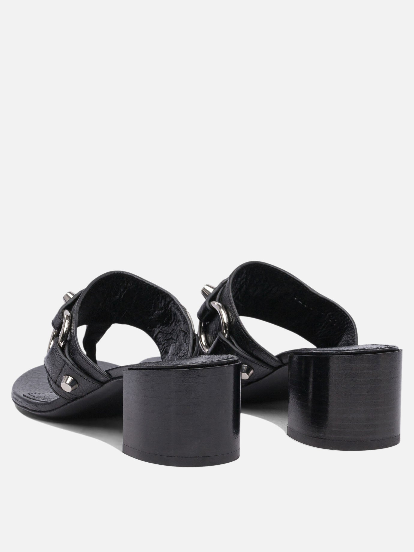 Sandali con tacco 100% lamb leather - 100% leather  Nero - Balenciaga Donna | PDP | VIETTI Online Store | thumbnail_4