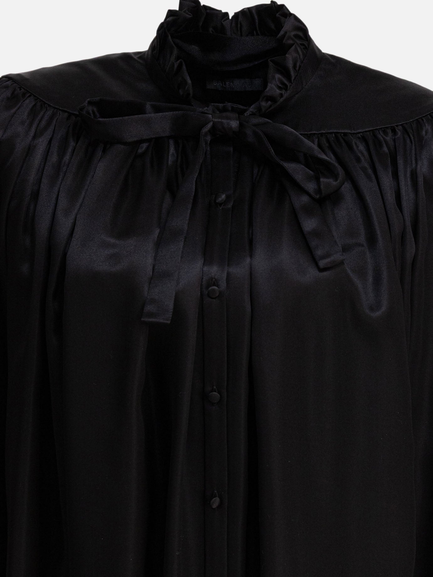 Blouses Solid colour  Black - Balenciaga Women | PDP | VIETTI Online Store | Zoom-Modal_3
