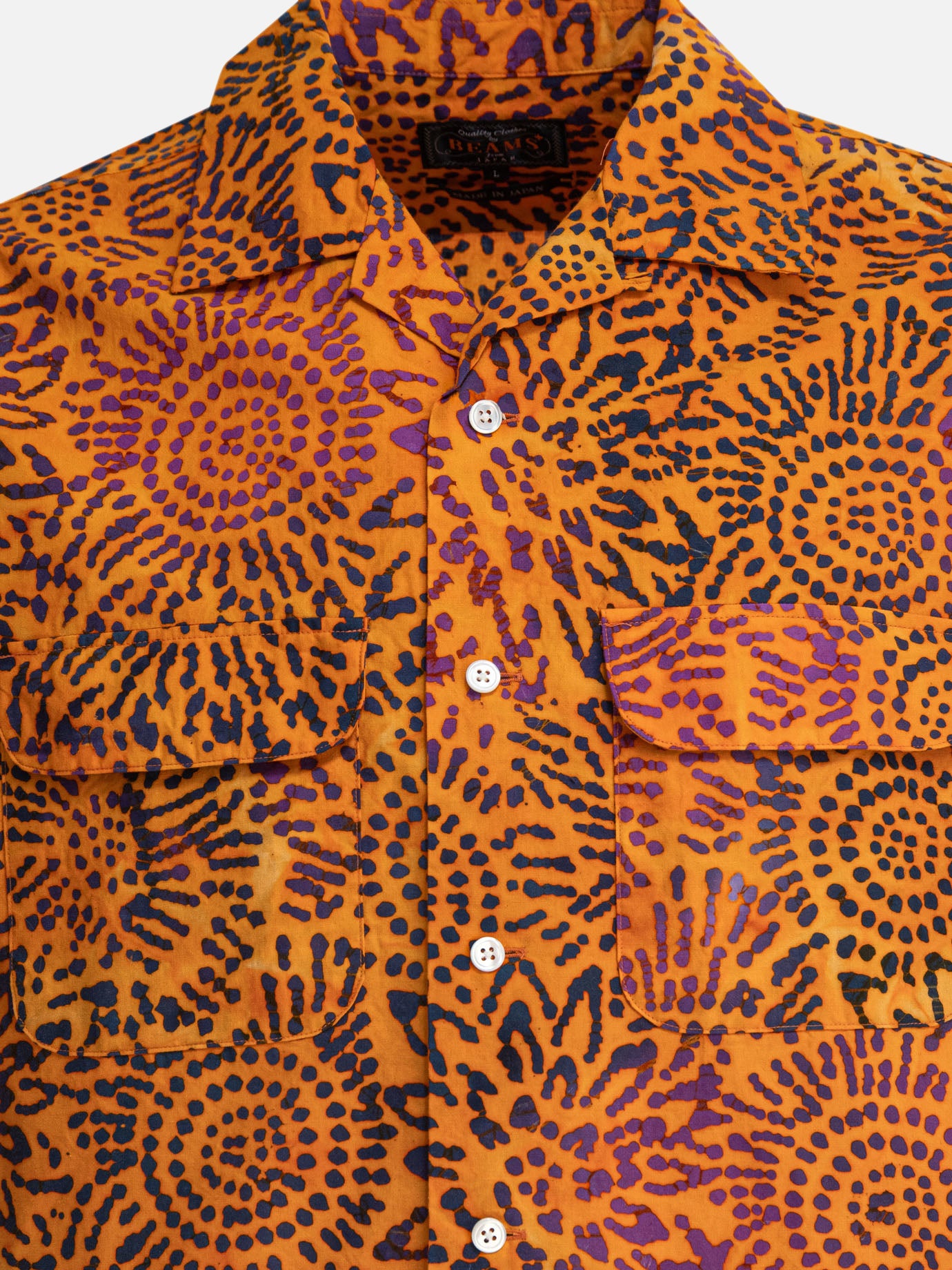 Casual shirts Graphics  Orange - Beams Plus Men | PDP | VIETTI Online Store | thumbnail_3