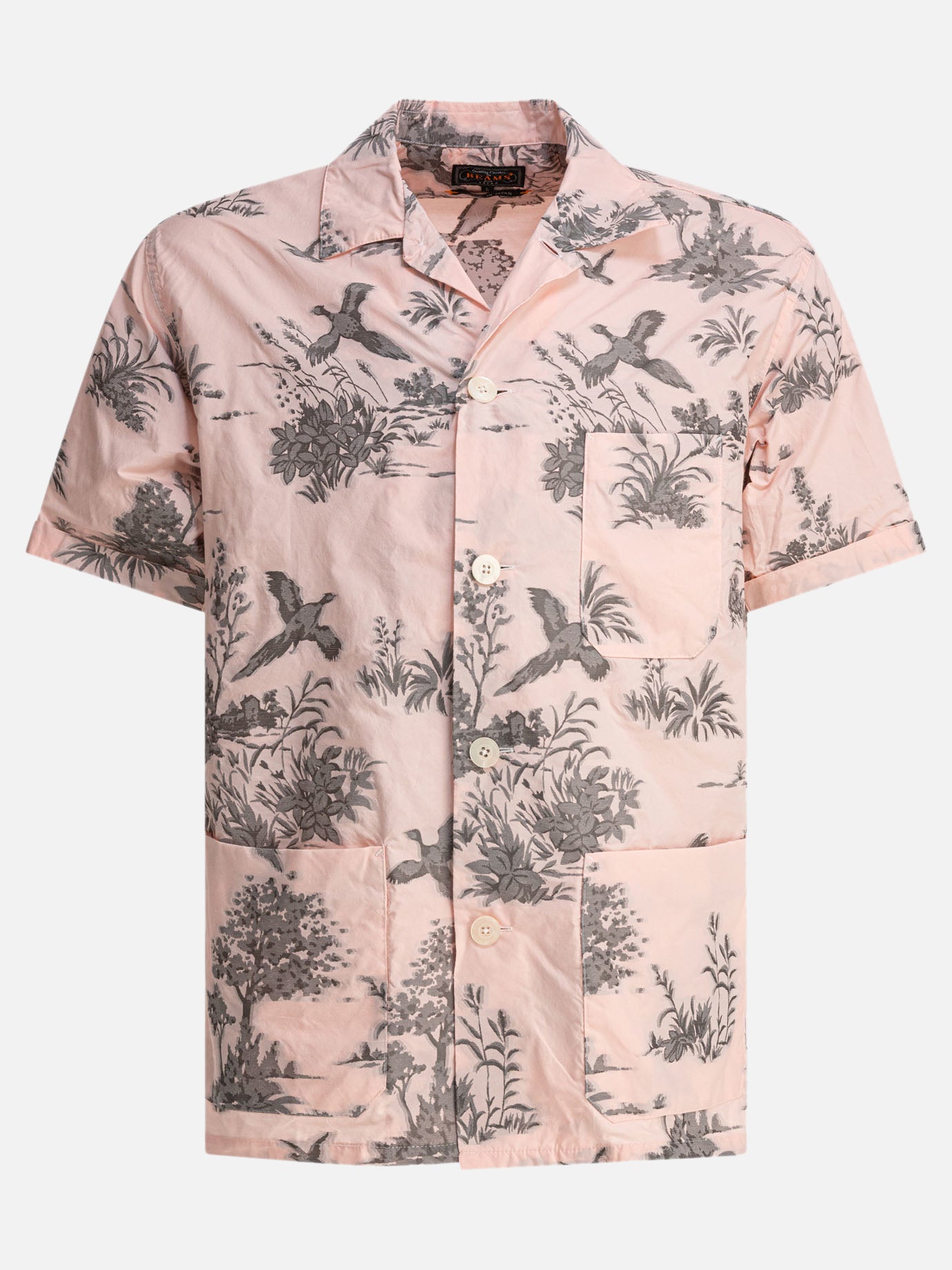 Casual shirts Graphics  Pink - Beams Plus Men | PDP | VIETTI Online Store | thumbnail