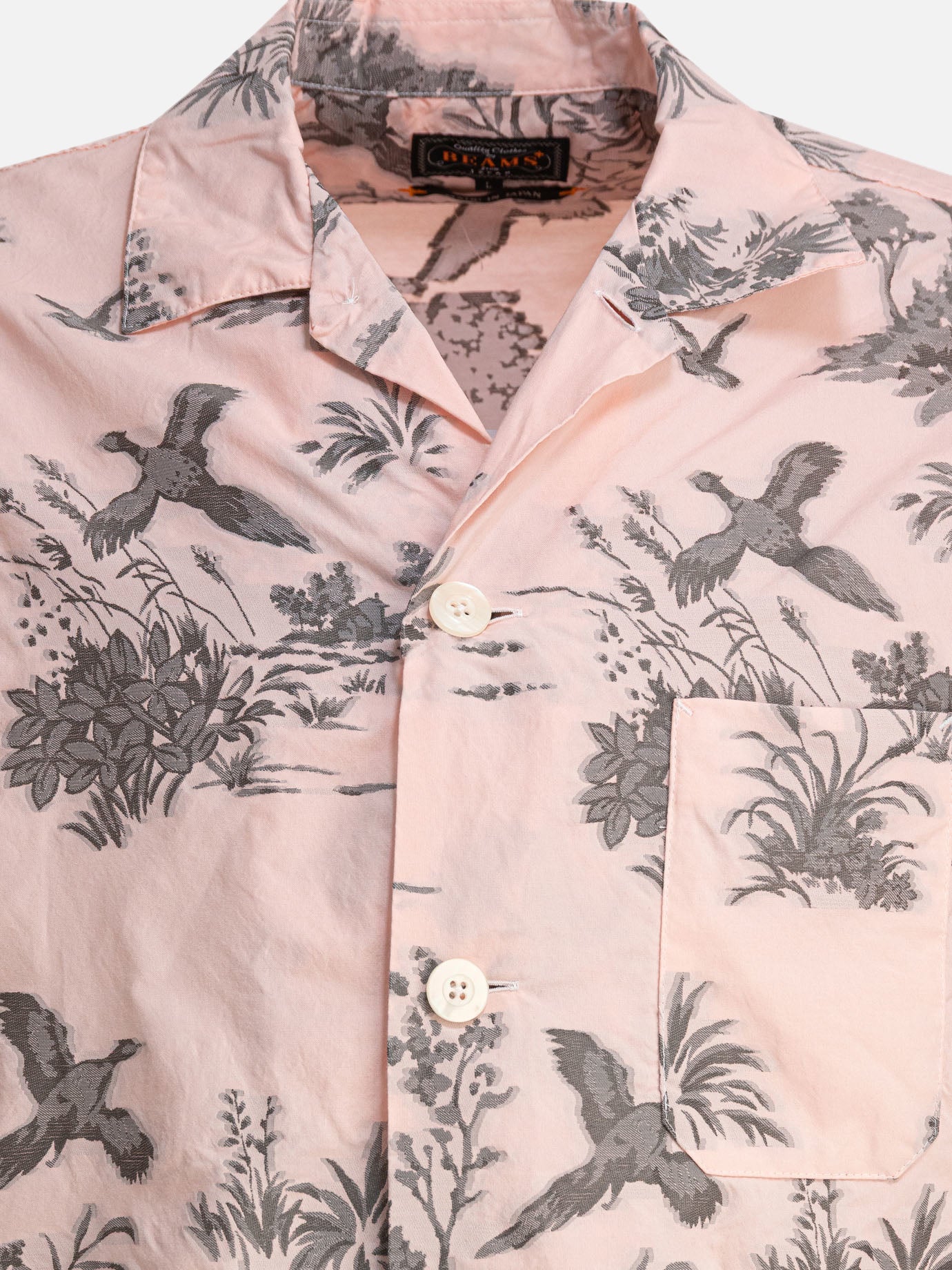 Casual shirts Graphics  Pink - Beams Plus Men | PDP | VIETTI Online Store | Zoom-Modal_3
