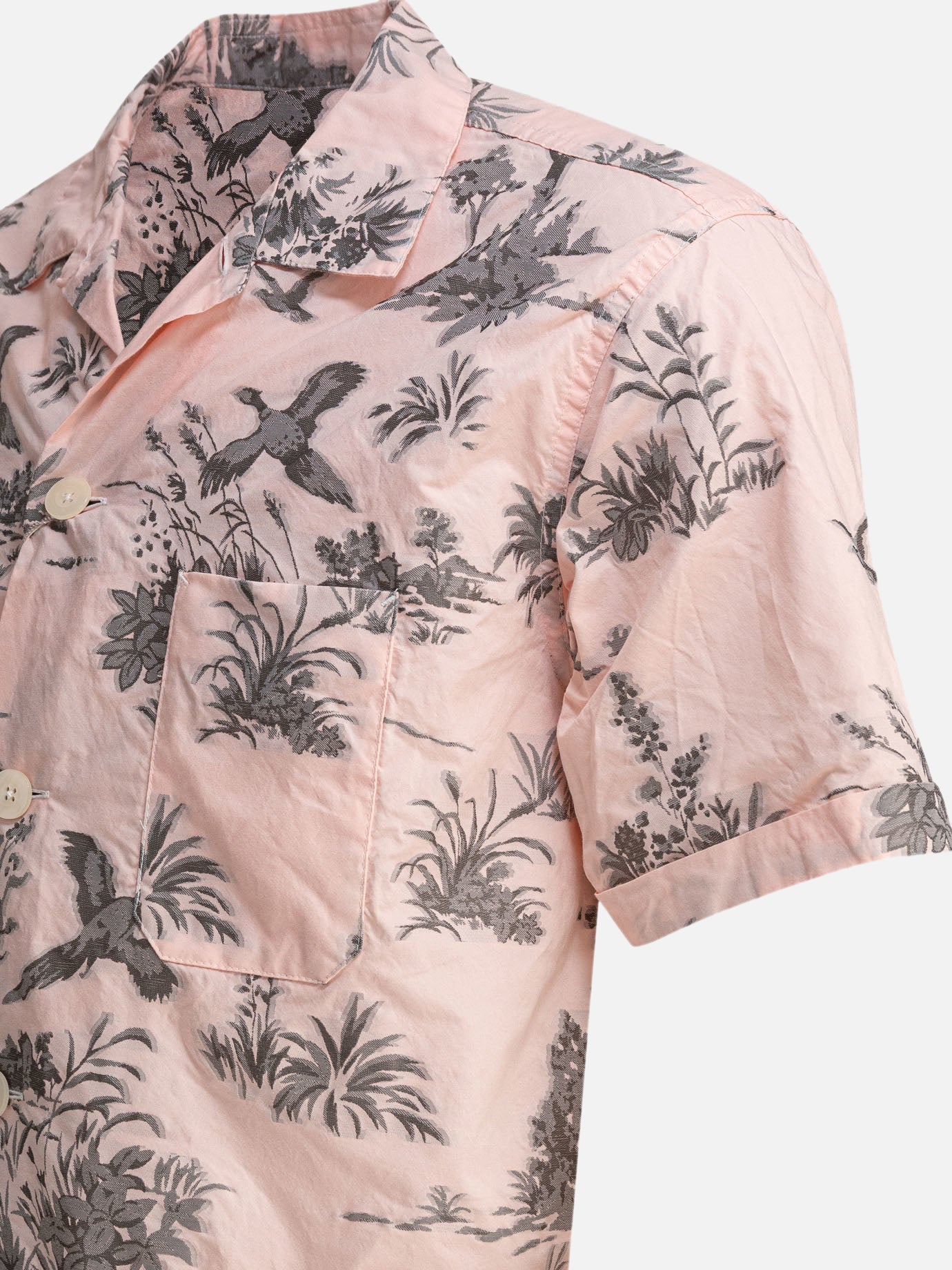 Casual shirts Graphics  Pink - Beams Plus Men | PDP | VIETTI Online Store | Zoom-Modal_4
