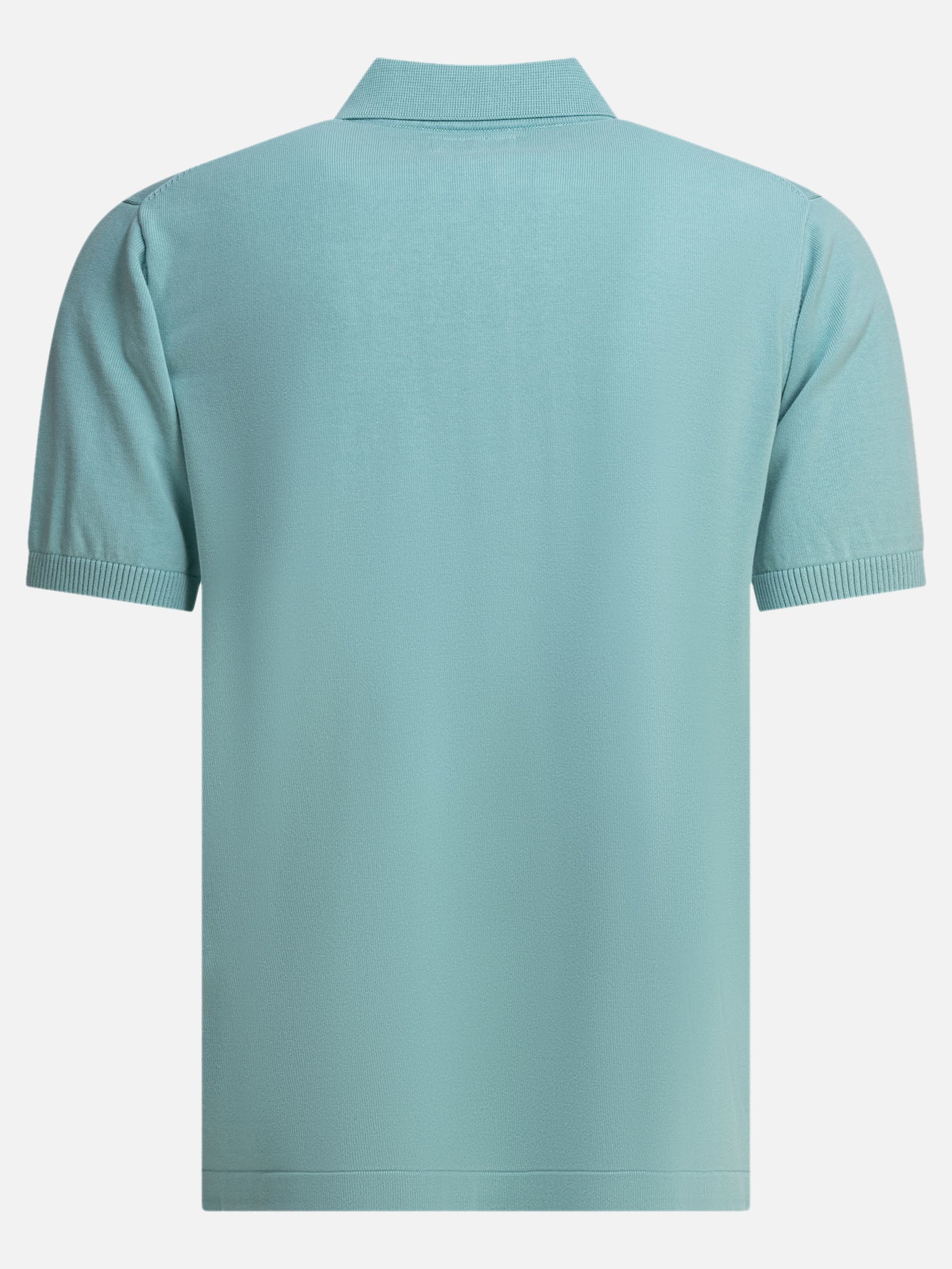 Polo con bottoni Solid colour  Azzurro - Beams Plus Uomo | PDP | VIETTI Online Store | Zoom-Modal_2
