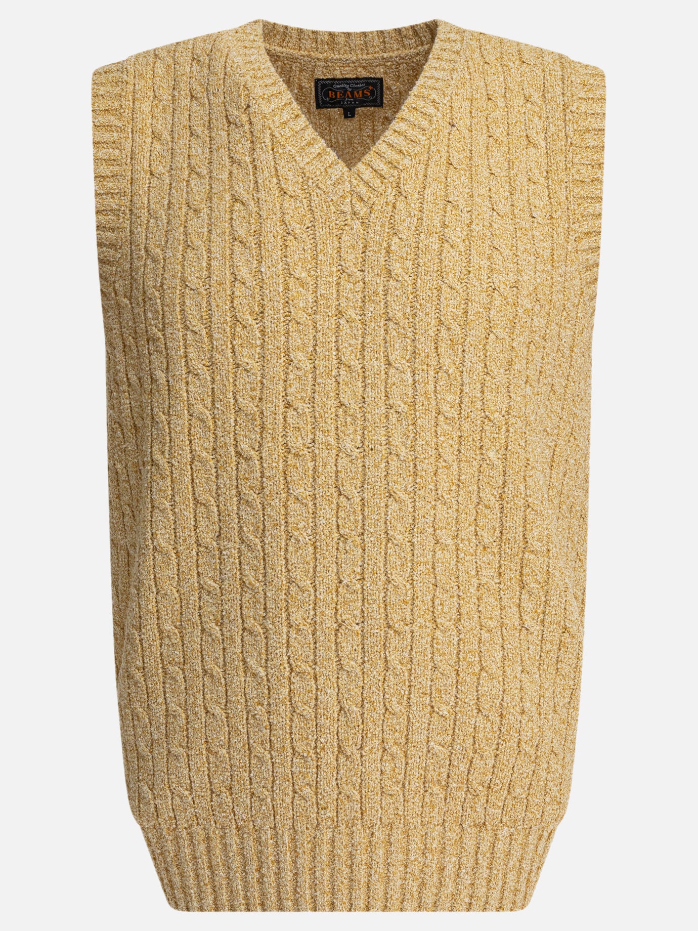 Vests Solid colour  Beige - Beams Plus Men | PDP | VIETTI Online Store | thumbnail