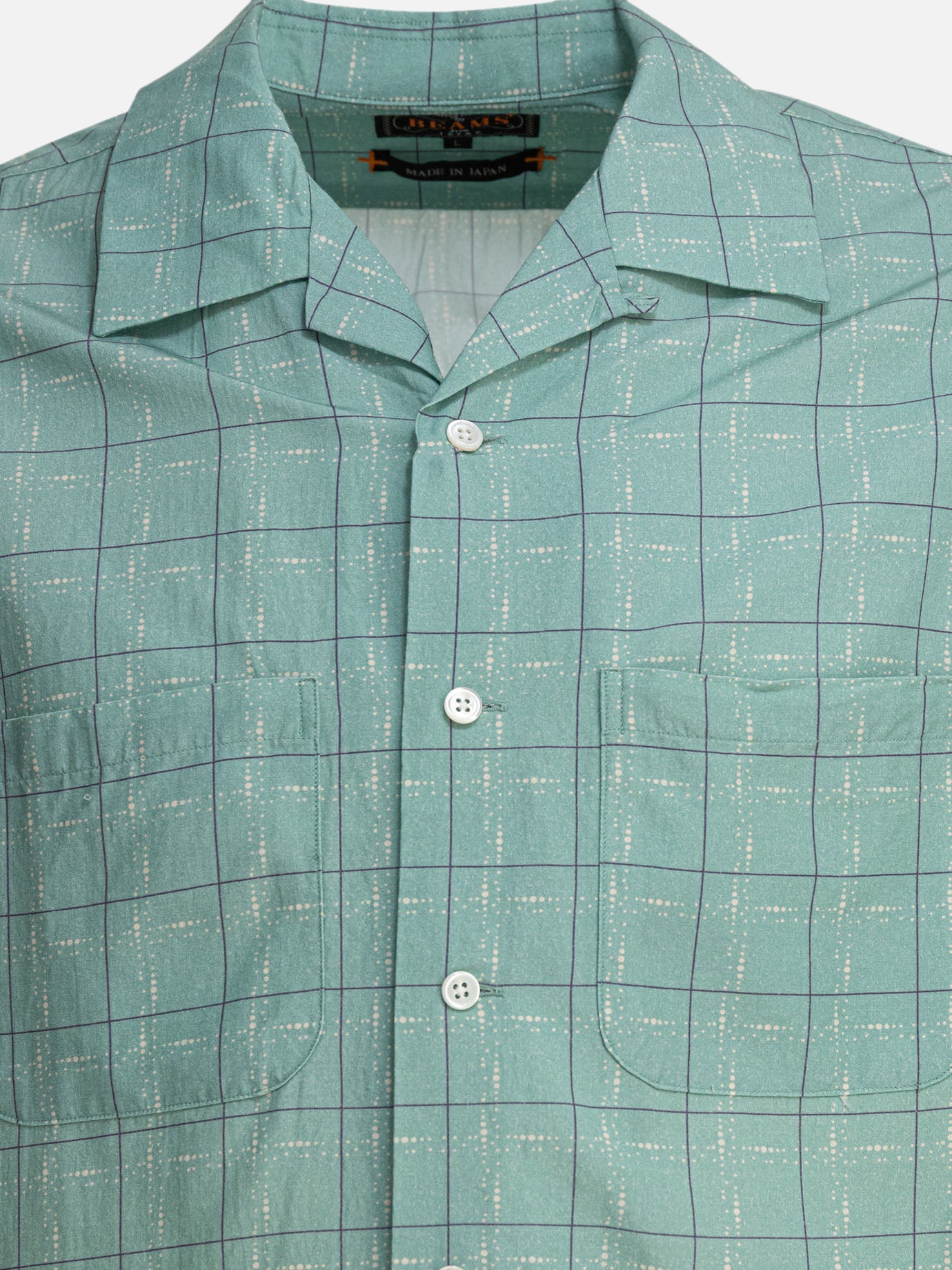 Casual shirts Graphics  Green - Beams Plus Men | PDP | VIETTI Online Store | thumbnail_3
