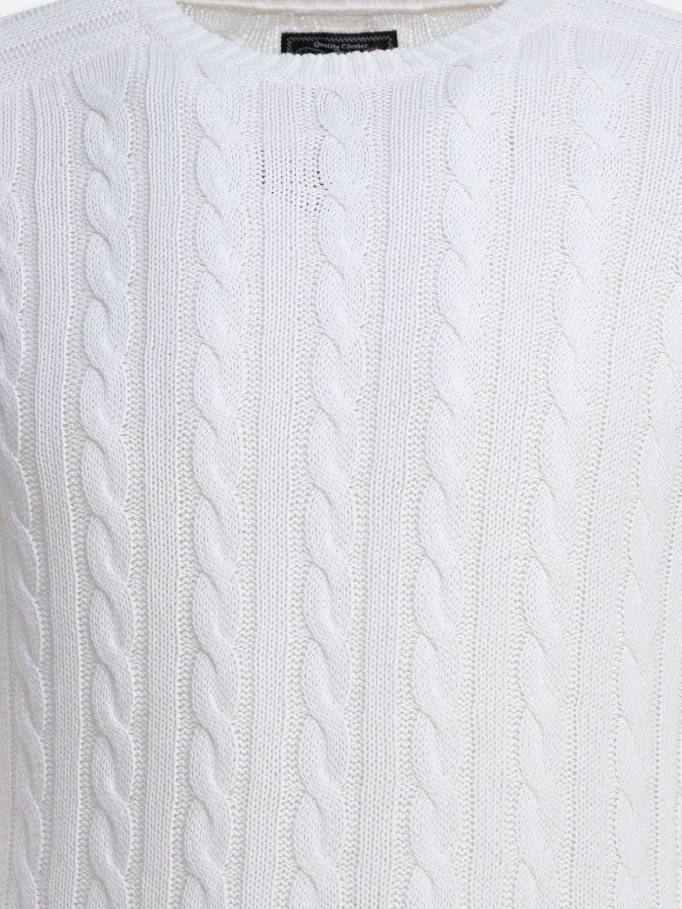 Crewneck sweaters Solid colour  White - Beams Plus Men | PDP | VIETTI Online Store | thumbnail_3