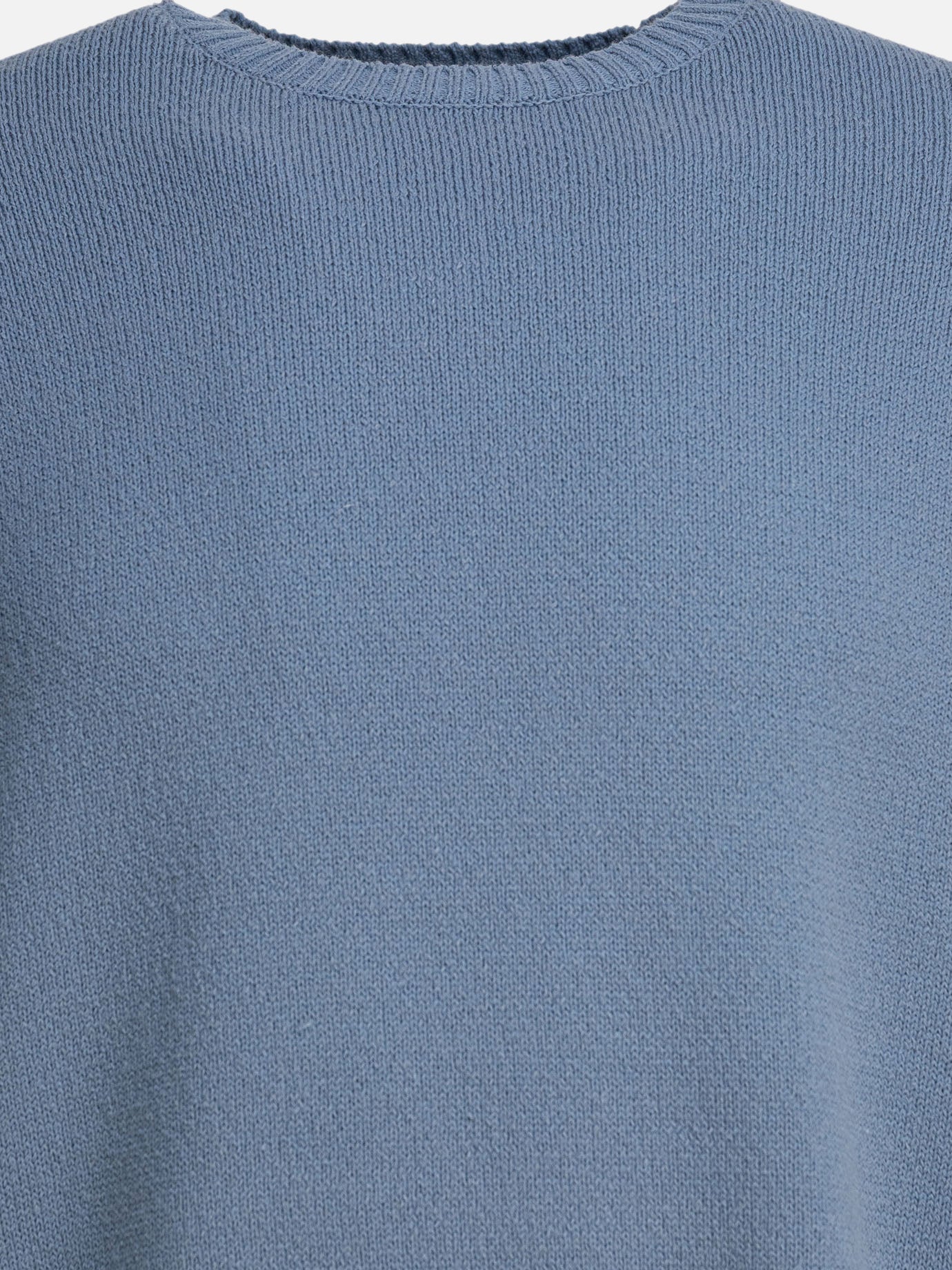 Crewneck sweaters Solid colour  Light blue - Beams Plus Men | PDP | VIETTI Online Store | Zoom-Modal_3
