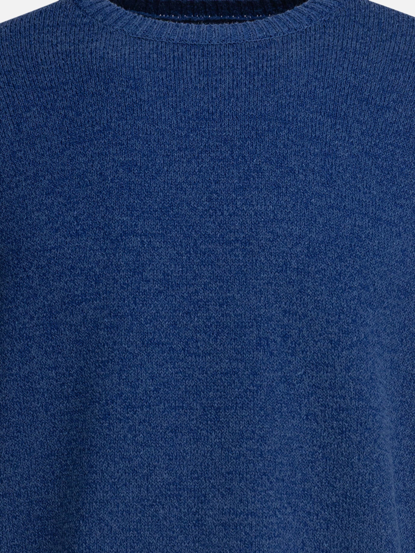 Crewneck sweaters Solid colour  Blue - Beams Plus Men | PDP | VIETTI Online Store | thumbnail_3