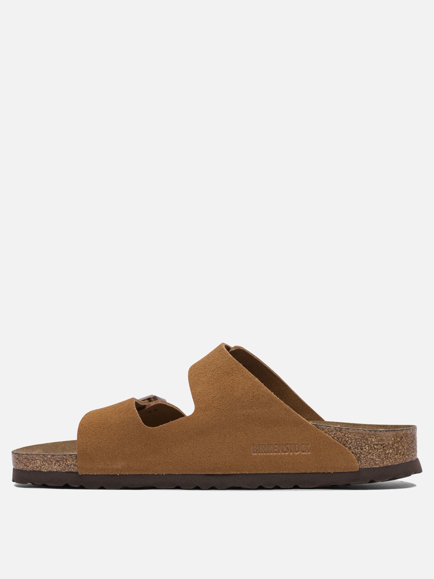 Slides 100% suede - 100% rubber  Marrone - Birkenstock Uomo | PDP | VIETTI Online Store | thumbnail_3