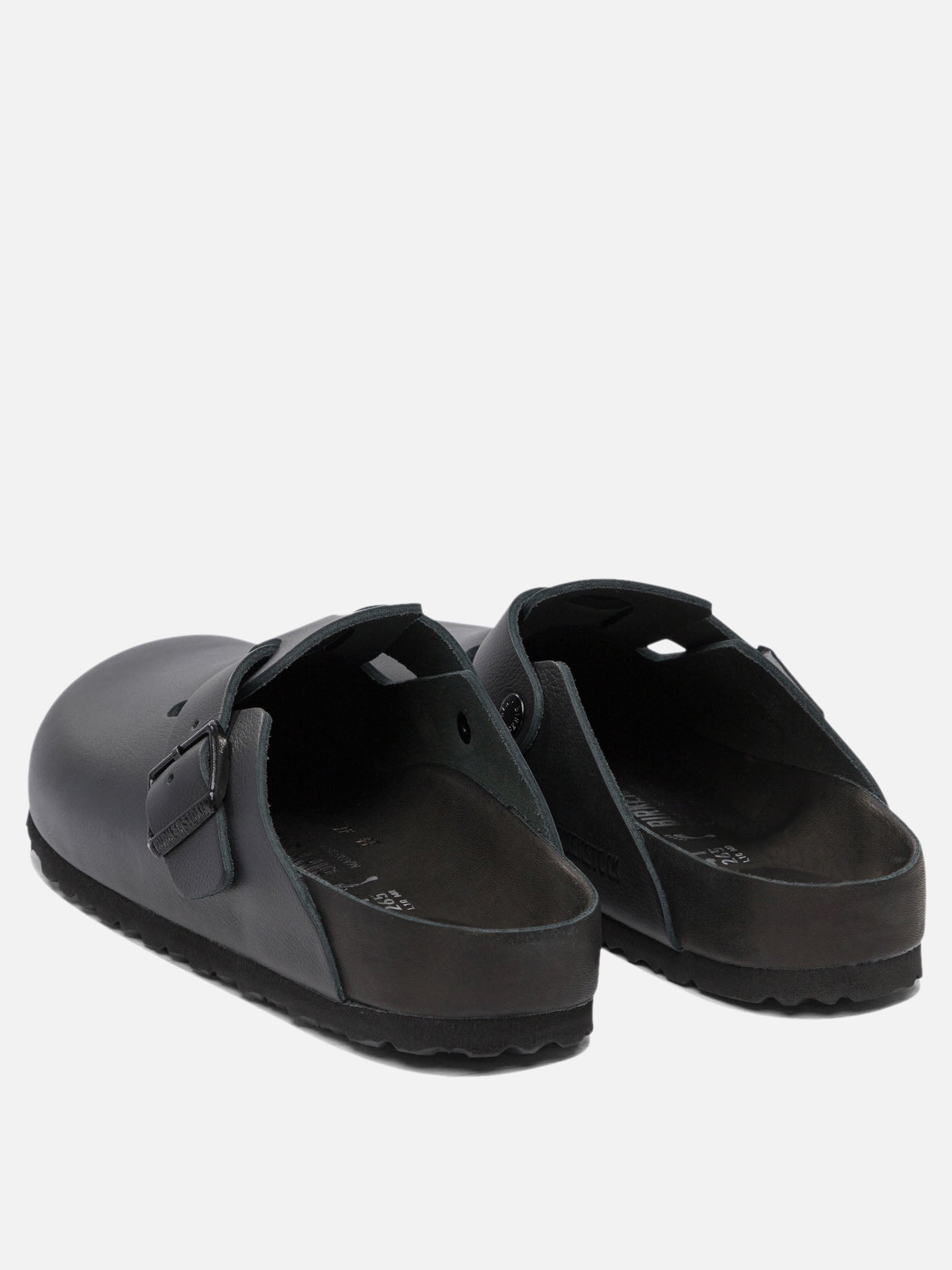 Slides 100% leather - 100% eva  Nero - Birkenstock Uomo | PDP | VIETTI Online Store | thumbnail_4