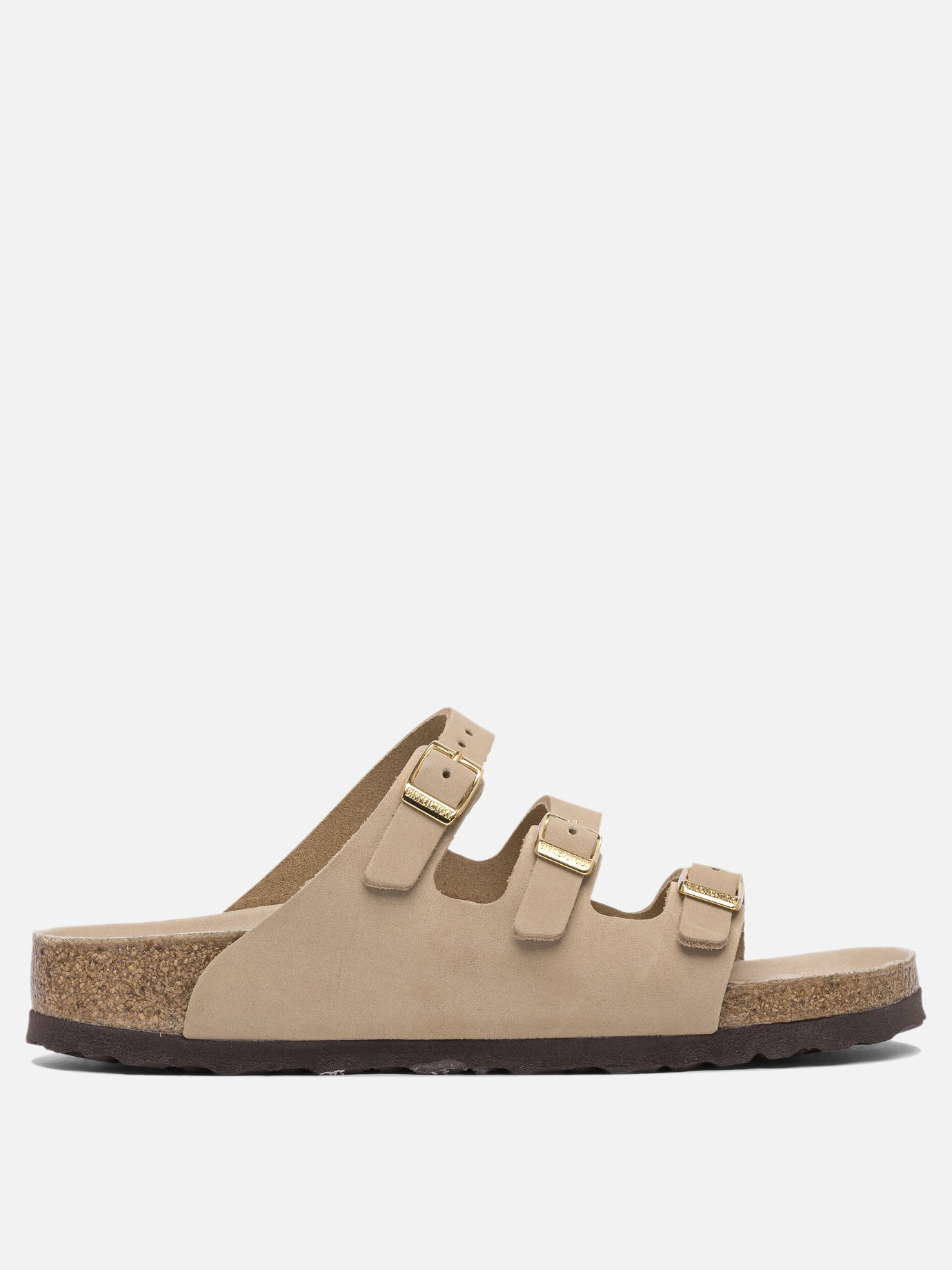 Flat sandals 100% leather - 100% eva  Beige - Birkenstock Women | PDP | VIETTI Online Store | Zoom-Modal
