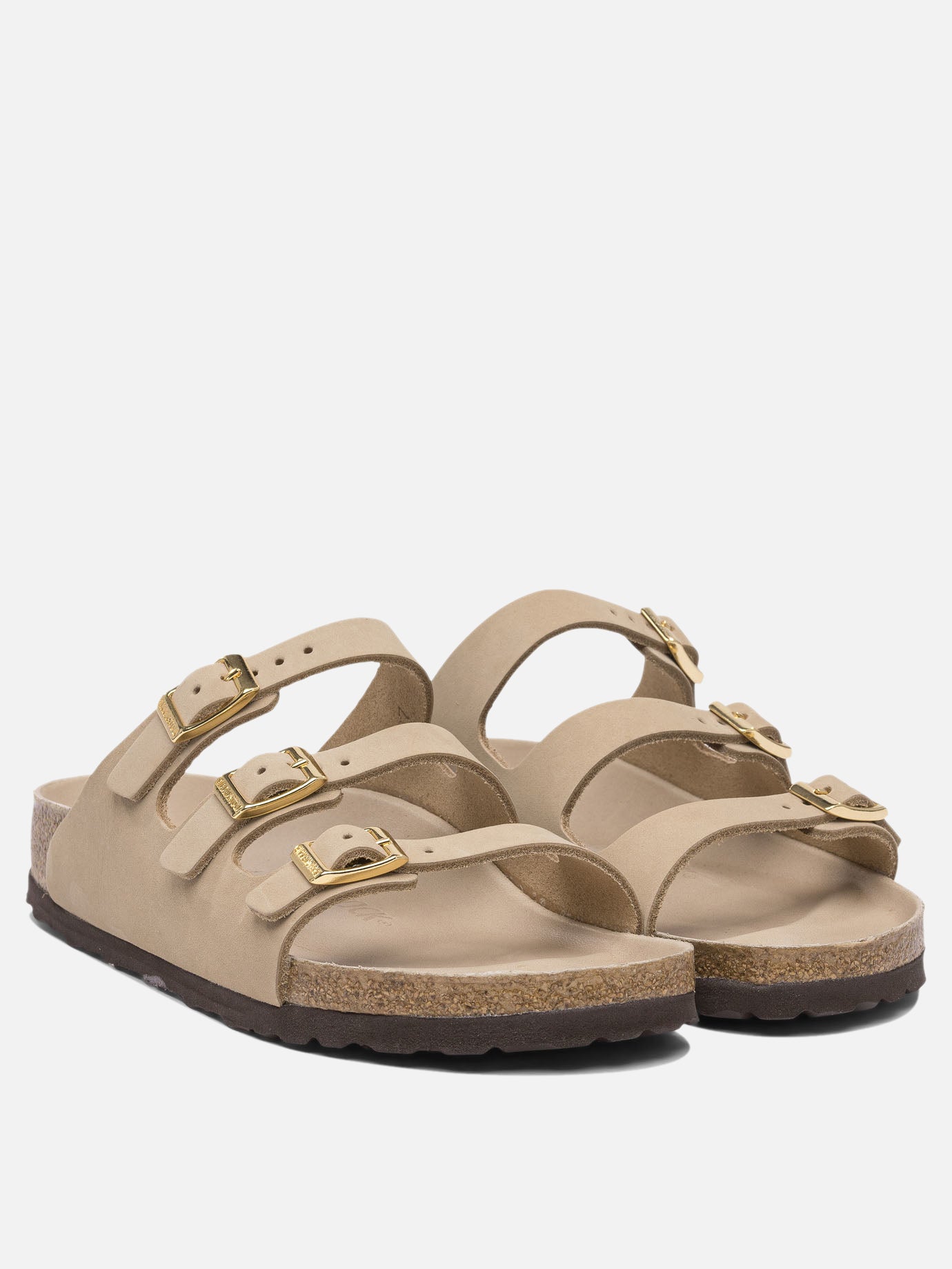 Flat sandals 100% leather - 100% eva  Beige - Birkenstock Women | PDP | VIETTI Online Store | Zoom-Modal_2
