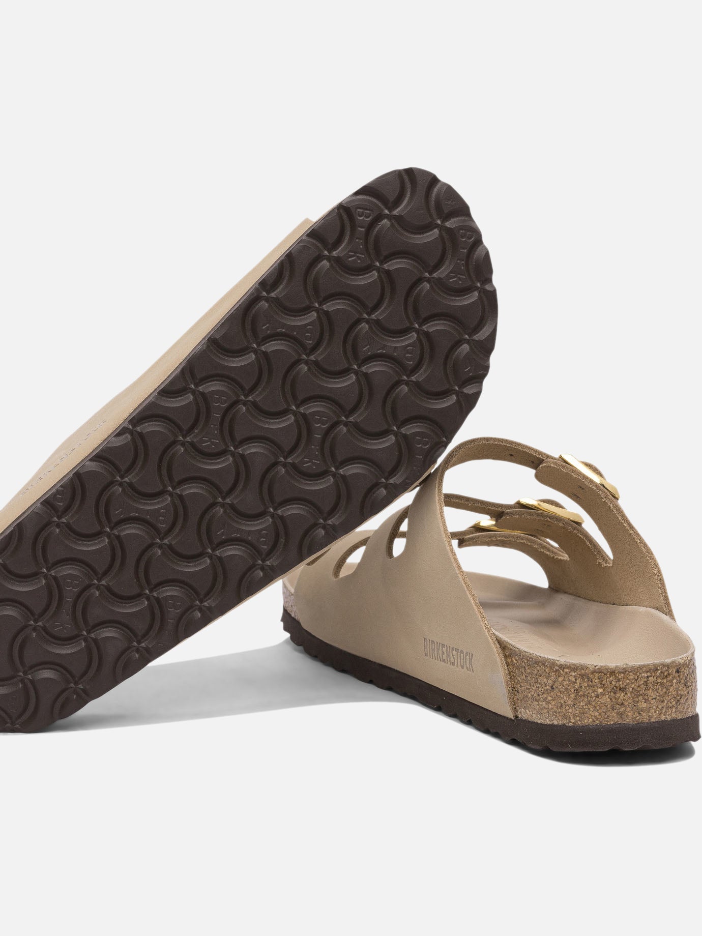 Flat sandals 100% leather - 100% eva  Beige - Birkenstock Women | PDP | VIETTI Online Store | thumbnail_5