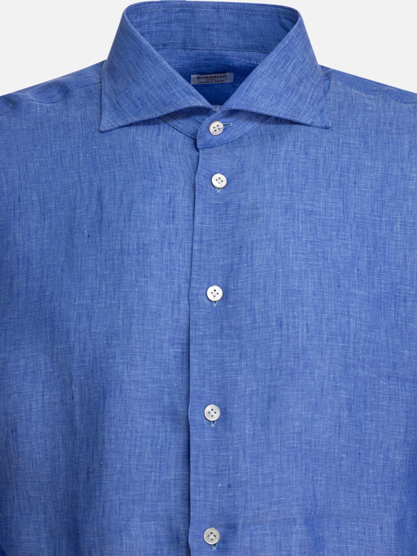 Casual shirts Solid colour  Light blue - Borriello Men | PDP | VIETTI Online Store | thumbnail_3