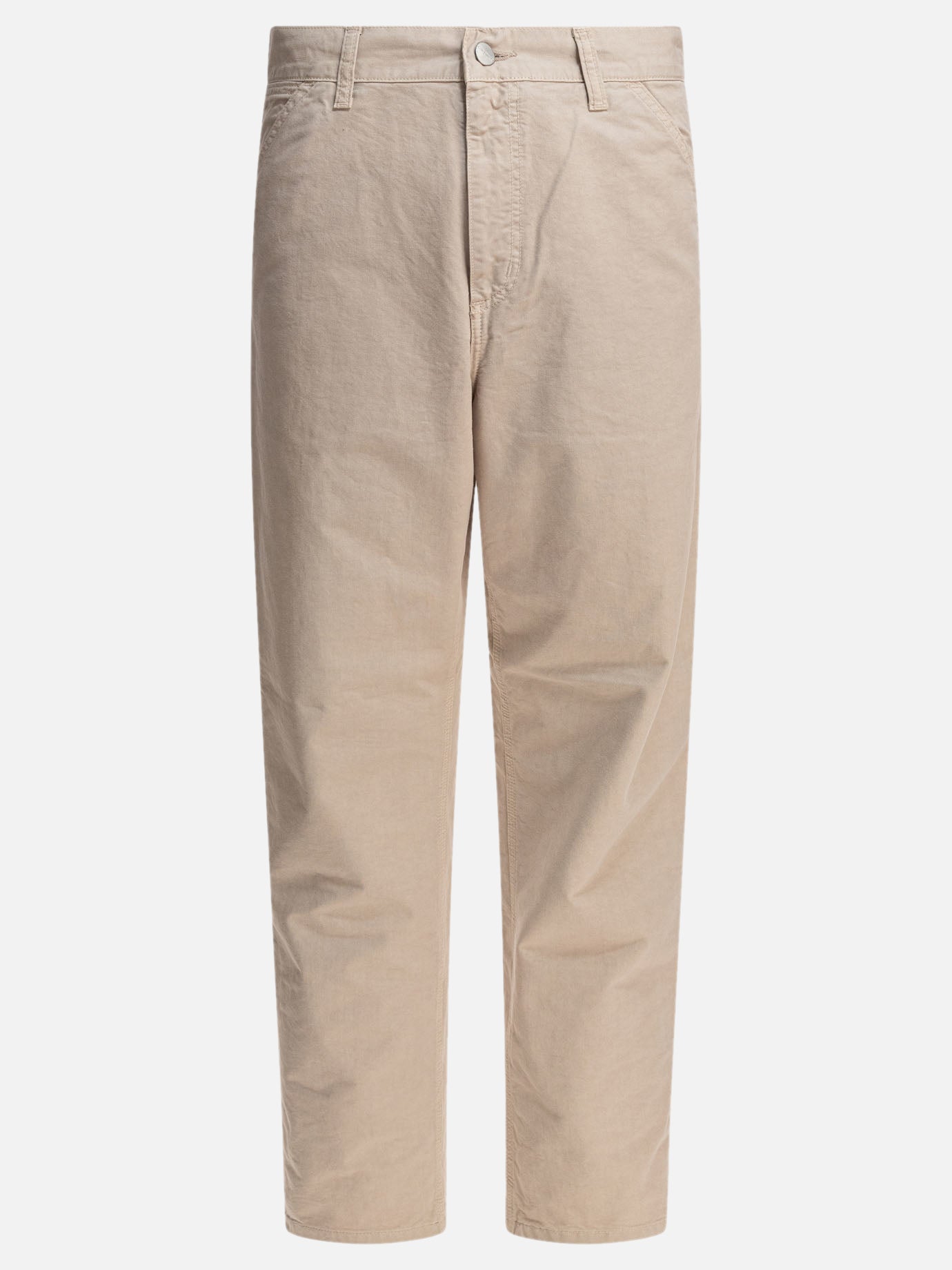 Work pants Solid colour  Beige - Carhartt WIP Men | PDP | VIETTI Online Store | thumbnail