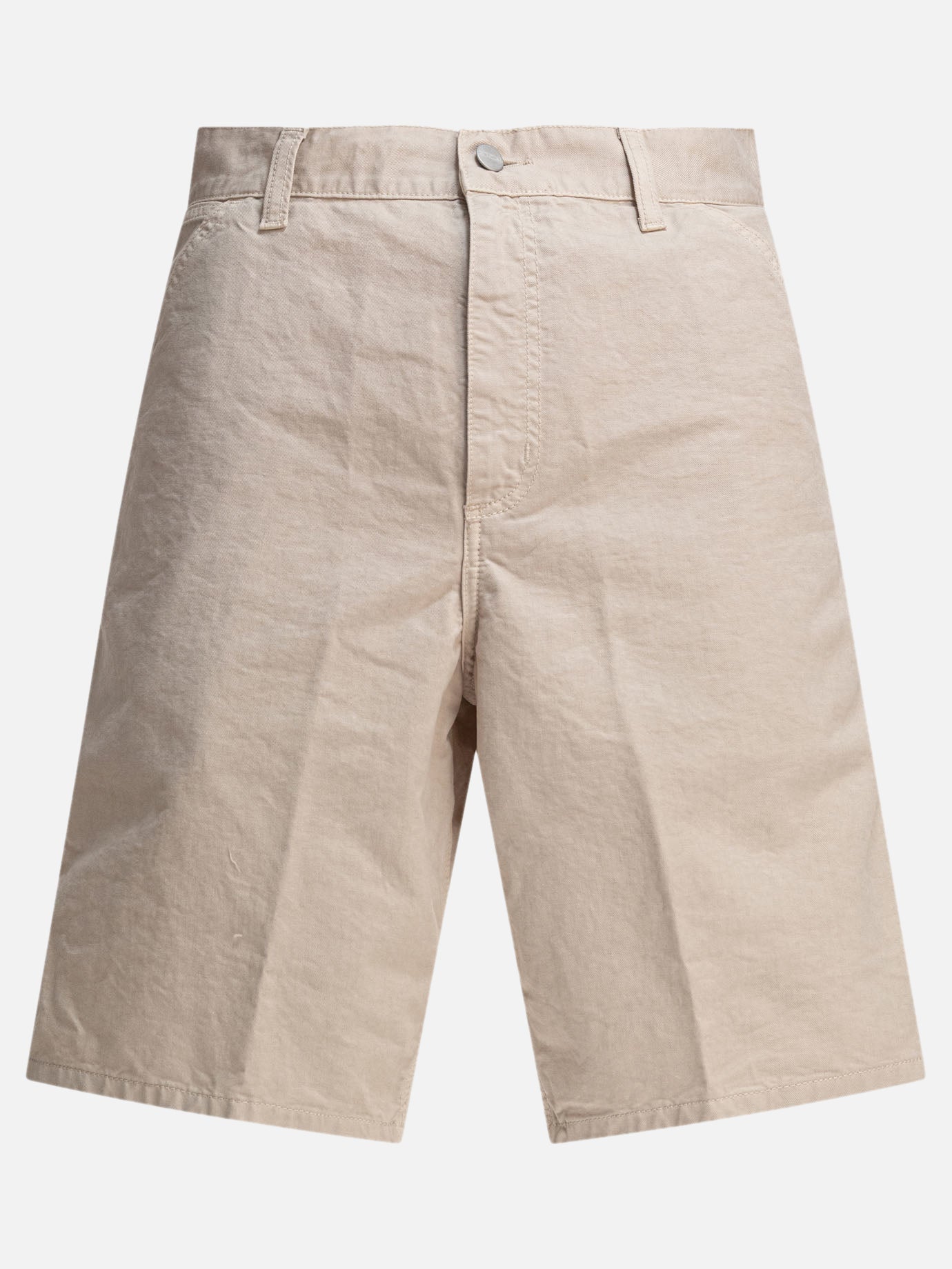 Utility shorts Solid colour  Beige - Carhartt WIP Men | PDP | VIETTI Online Store | Zoom-Modal
