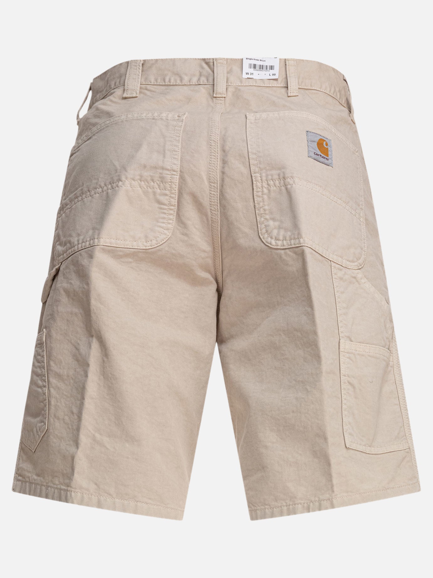 Utility shorts Solid colour  Beige - Carhartt WIP Men | PDP | VIETTI Online Store | thumbnail_2