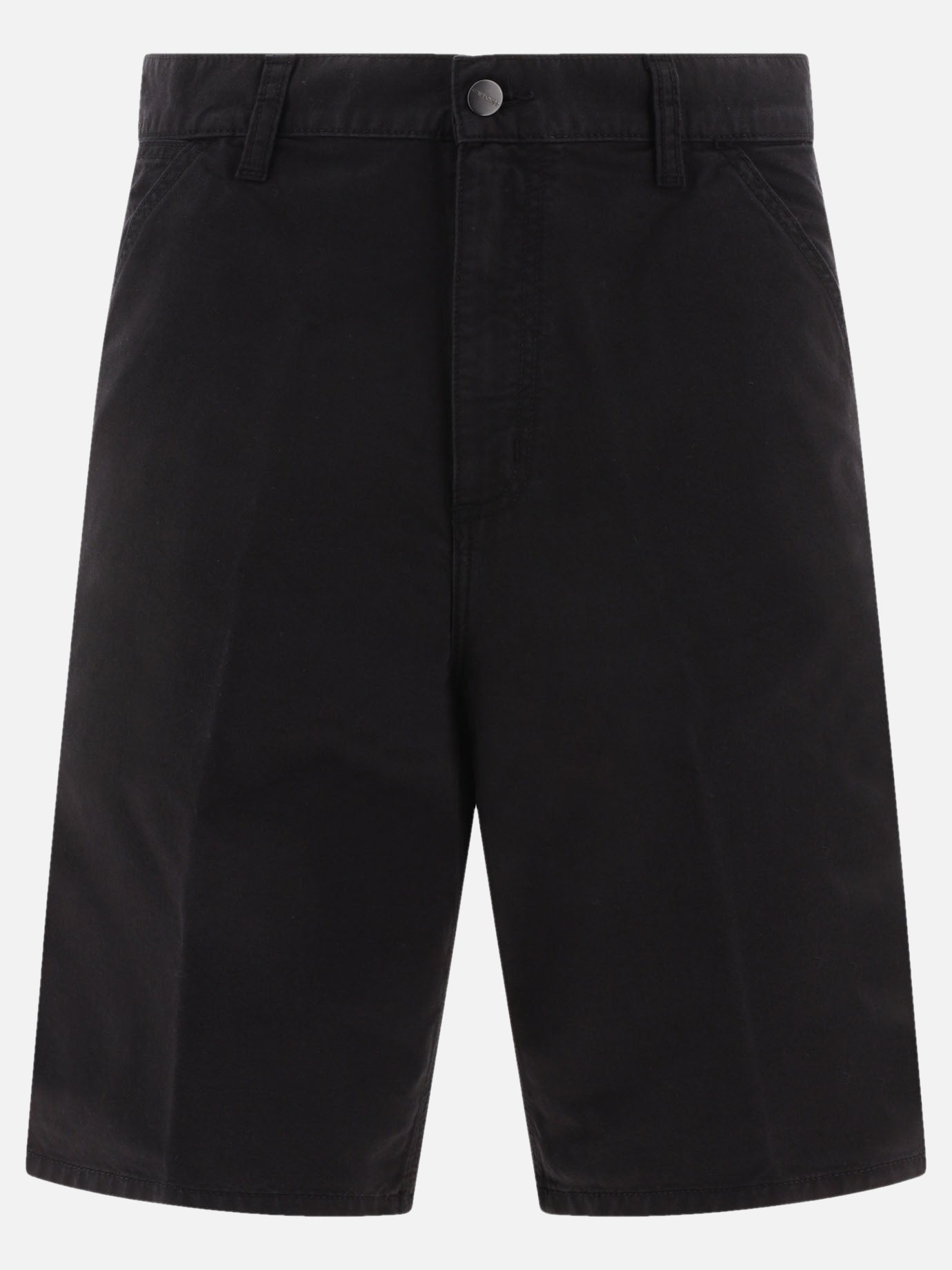 Cargo shorts Solid colour  Black - Carhartt WIP Men | PDP | VIETTI Online Store | thumbnail
