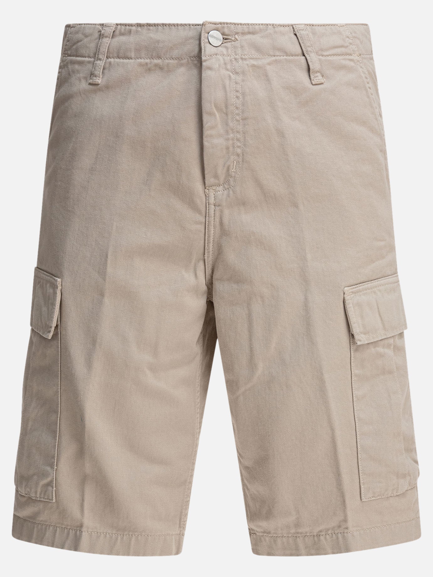 Short cargo Solid colour  Beige - Carhartt WIP Uomo | PDP | VIETTI Online Store | Zoom-Modal
