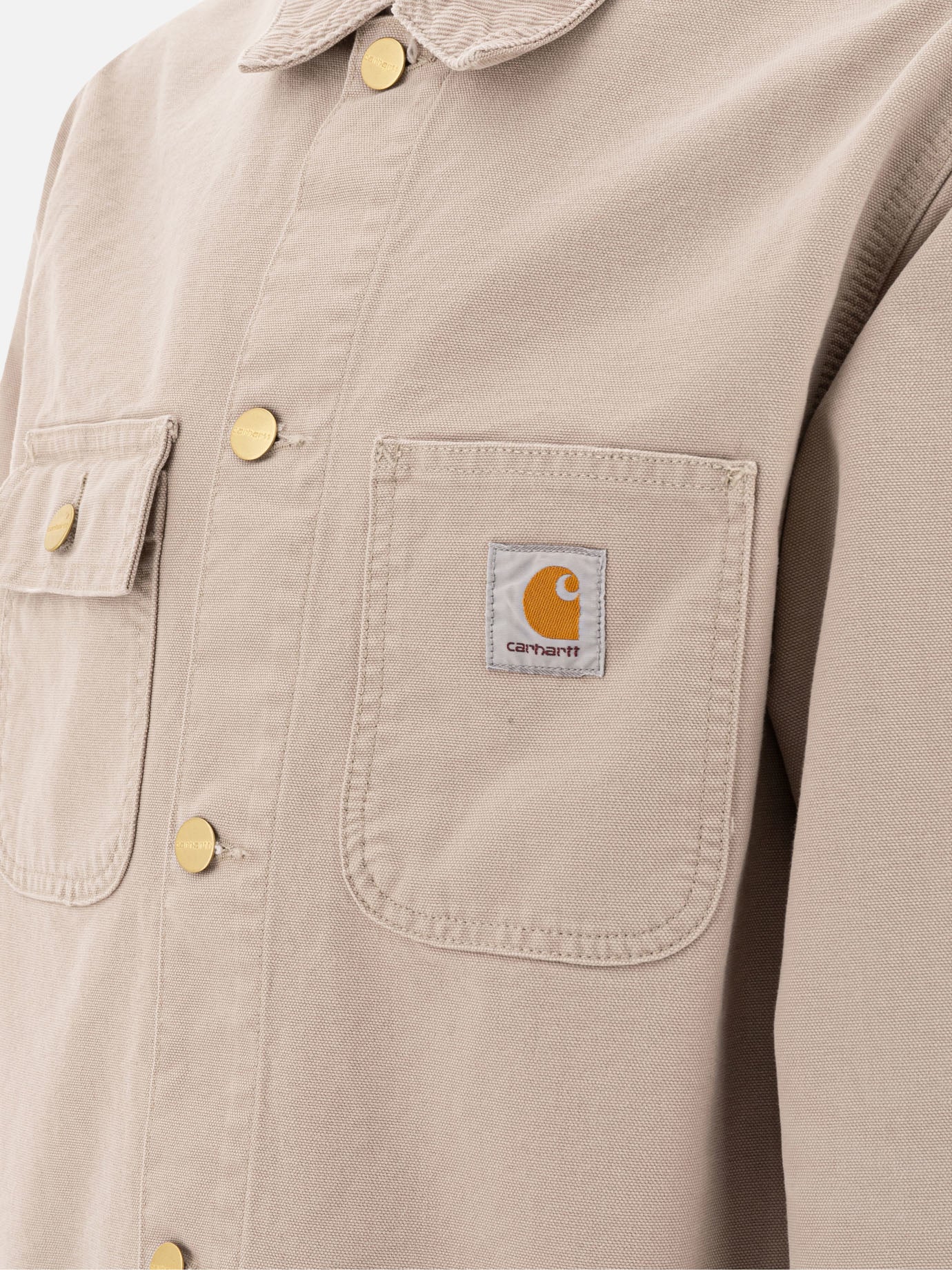 Denim jackets Logo  Beige - Carhartt WIP Men | PDP | VIETTI Online Store | Zoom-Modal_4
