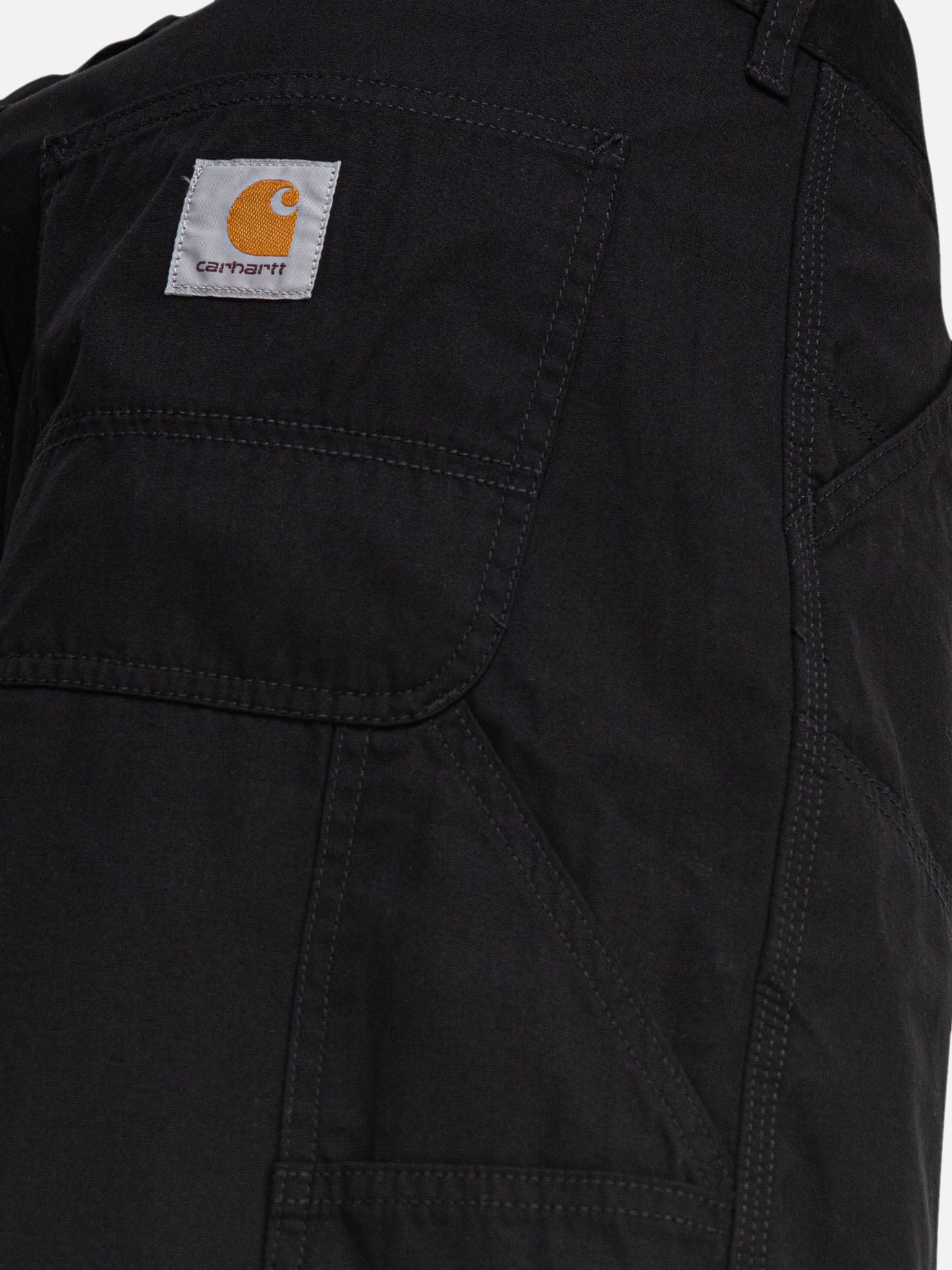 Short utility Solid colour  Nero - Carhartt WIP Uomo | PDP | VIETTI Online Store | thumbnail_4