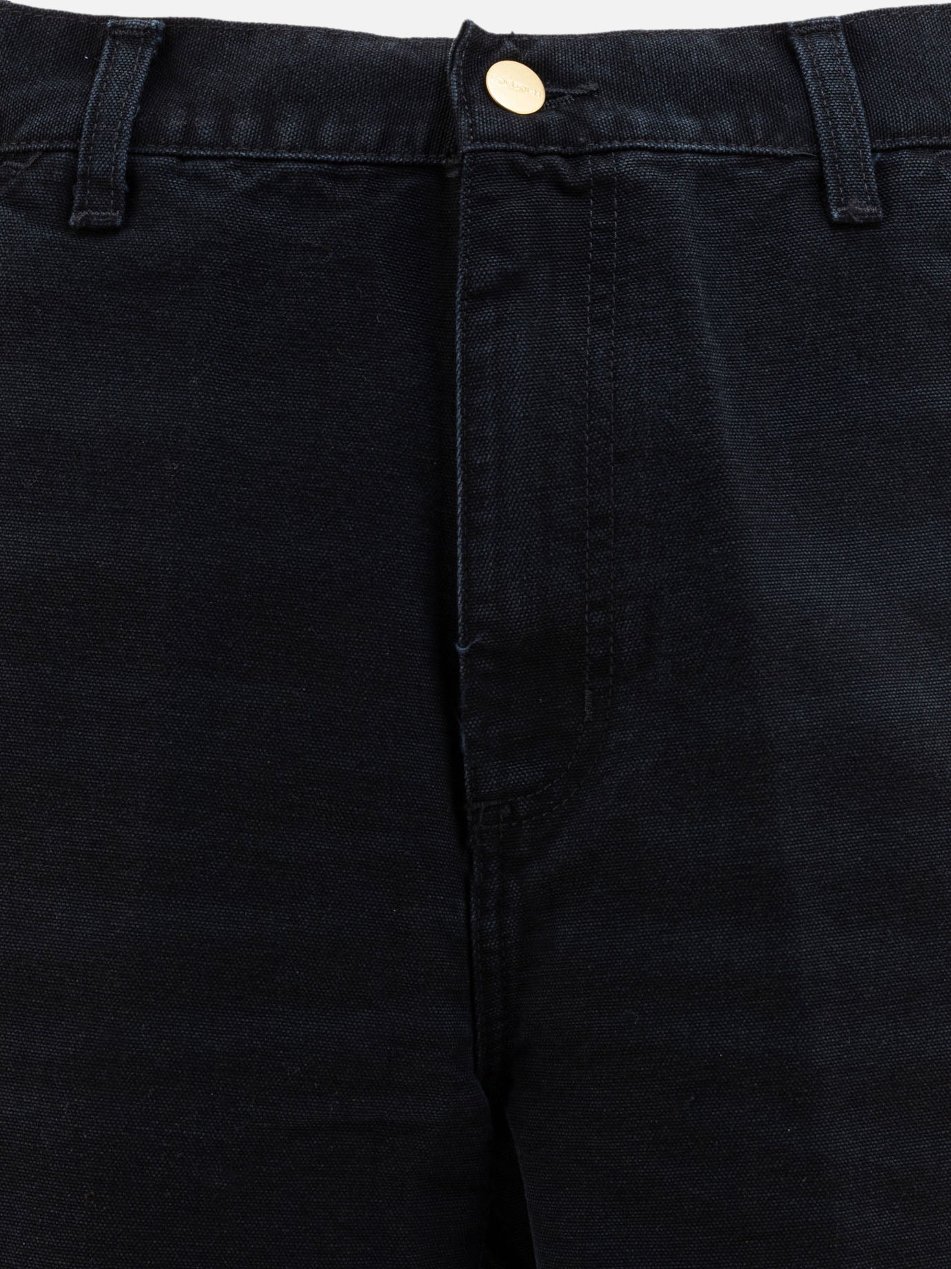 Utility shorts Solid colour  Black - Carhartt WIP Men | PDP | VIETTI Online Store | thumbnail_3