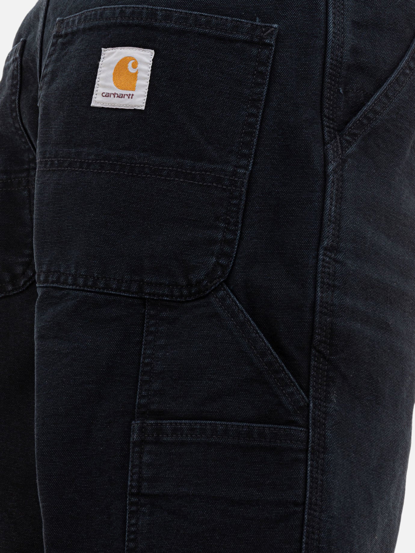 Utility shorts Solid colour  Black - Carhartt WIP Men | PDP | VIETTI Online Store | Zoom-Modal_4
