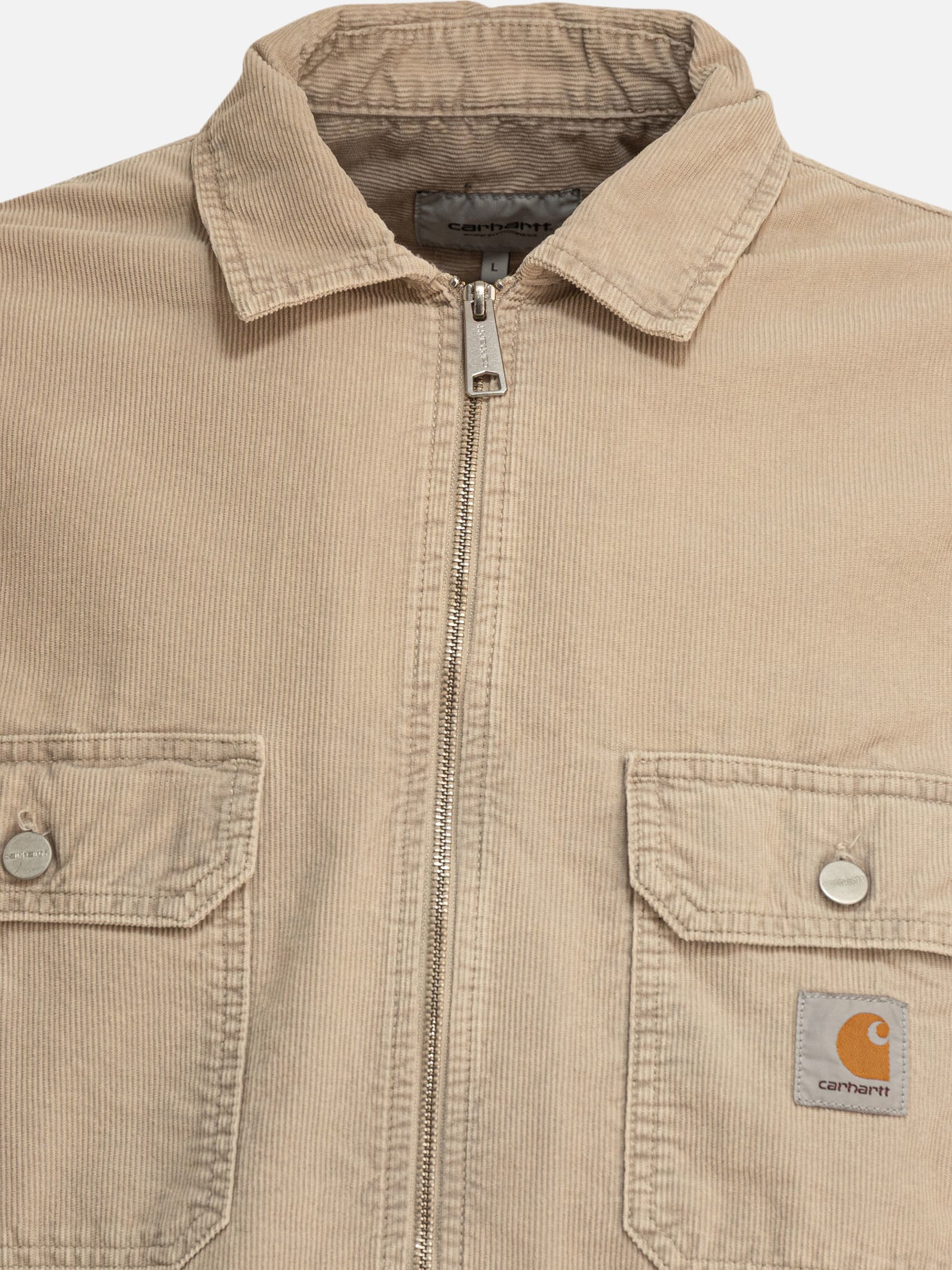 Overshirt jackets Solid colour  Beige - Carhartt WIP Men | PDP | VIETTI Online Store | thumbnail_3