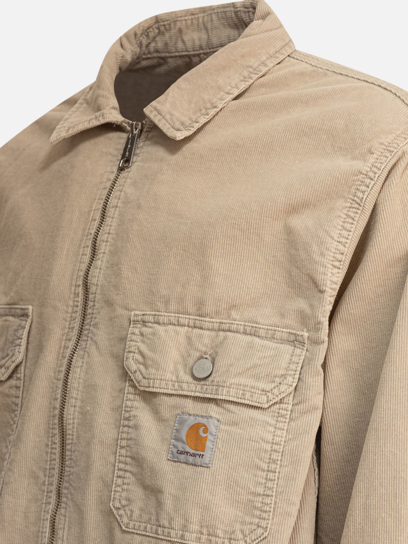 Overshirt jackets Solid colour  Beige - Carhartt WIP Men | PDP | VIETTI Online Store | Zoom-Modal_4

