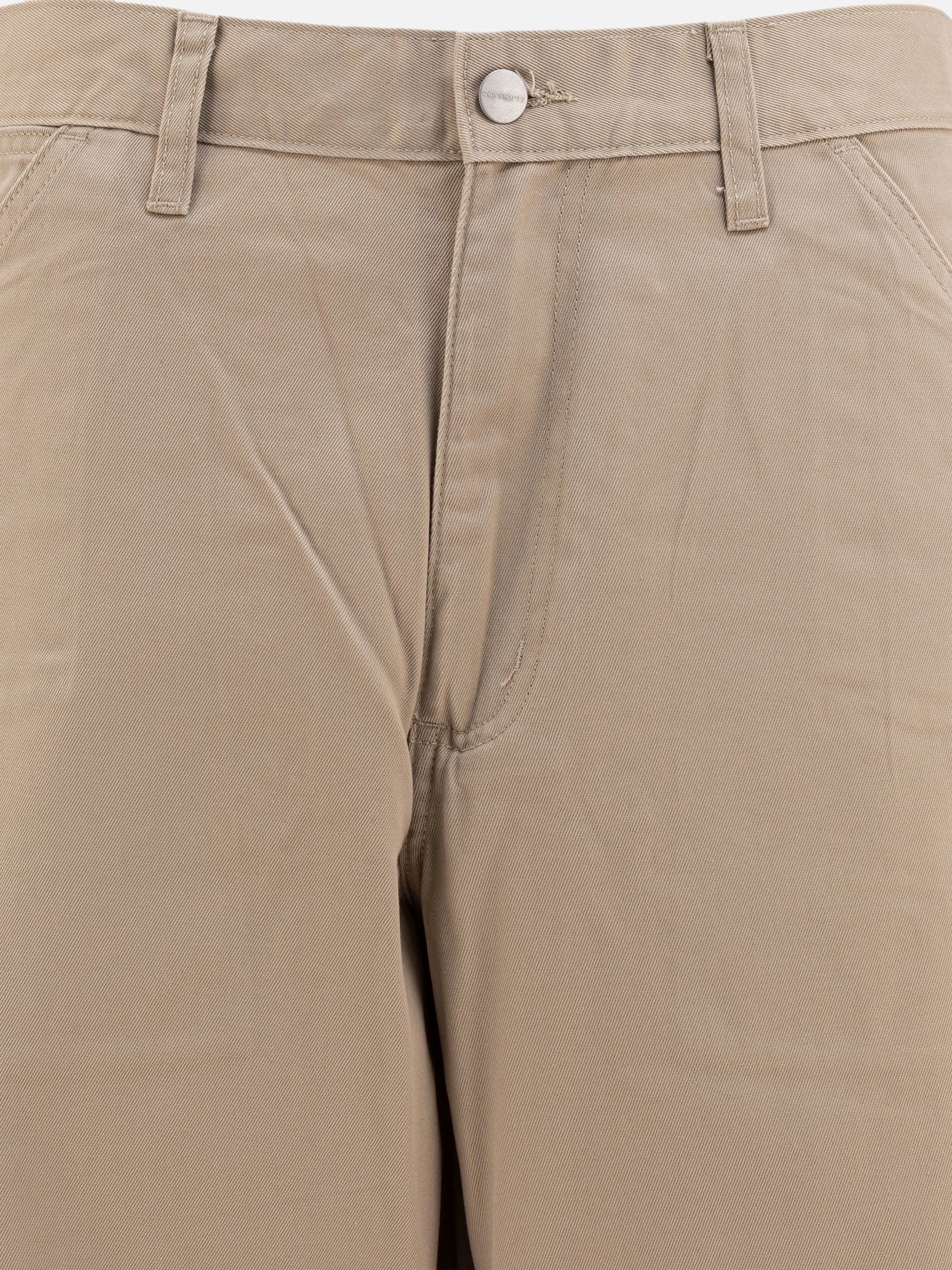 Leisure trousers Solid colour  Beige - Carhartt WIP Men | PDP | VIETTI Online Store | thumbnail_3