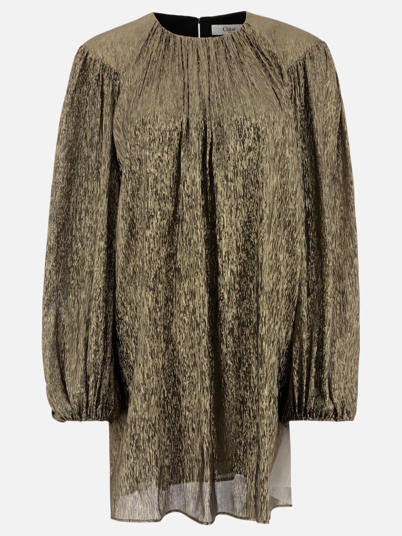 Abiti corti Solid colour  Oro - Chloé Donna | PDP | VIETTI Online Store | thumbnail