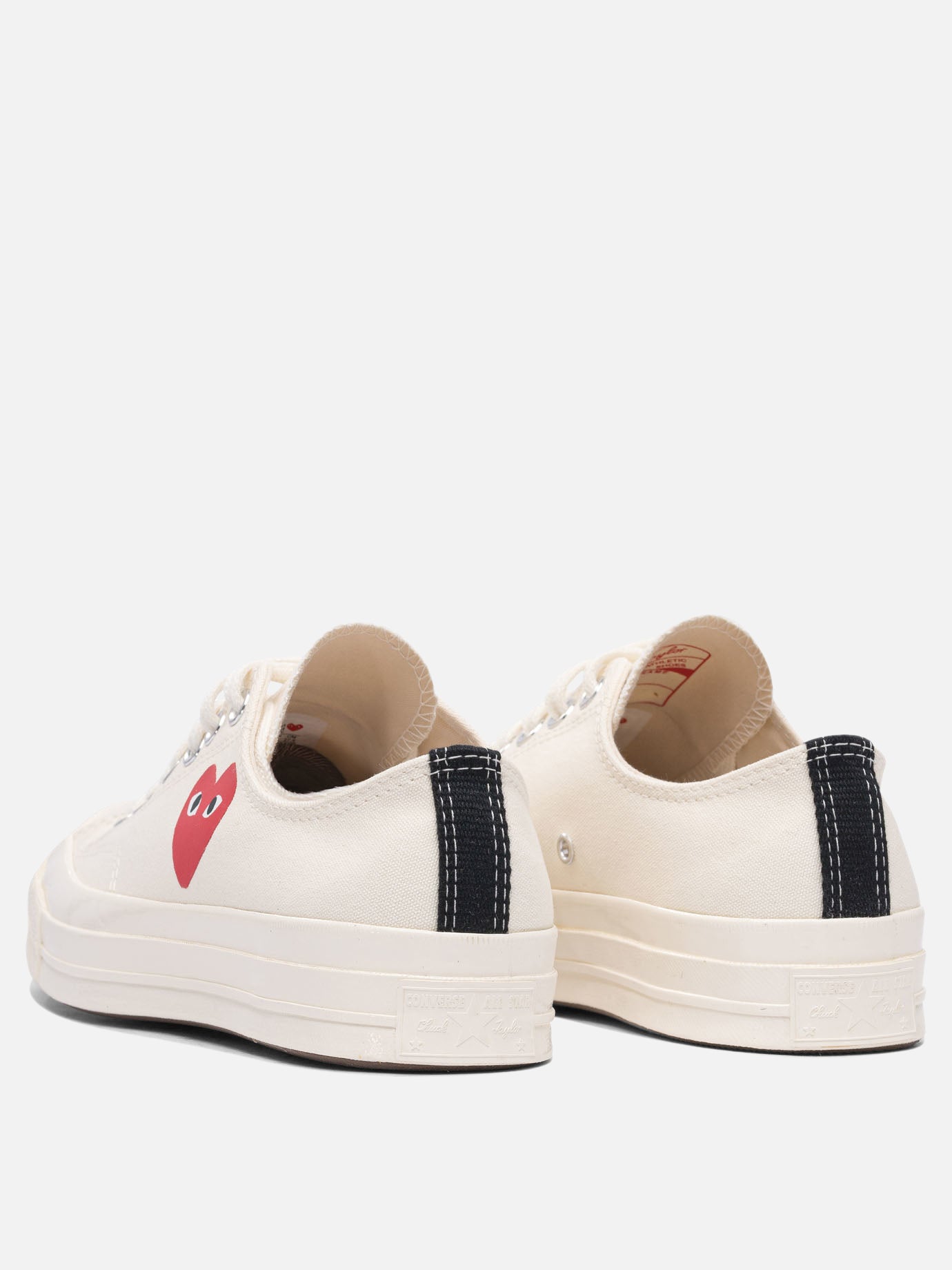 Sneaker basse 100% cotton - 100% rubber  Bianco - Comme Des Garçons Play Uomo | PDP | VIETTI Online Store | Zoom-Modal_4
