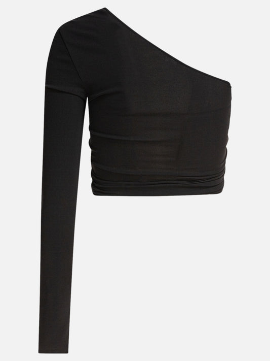 Crop top Solid colour  Nero - Courrèges Donna | PLP | VIETTI Online Store | 2
