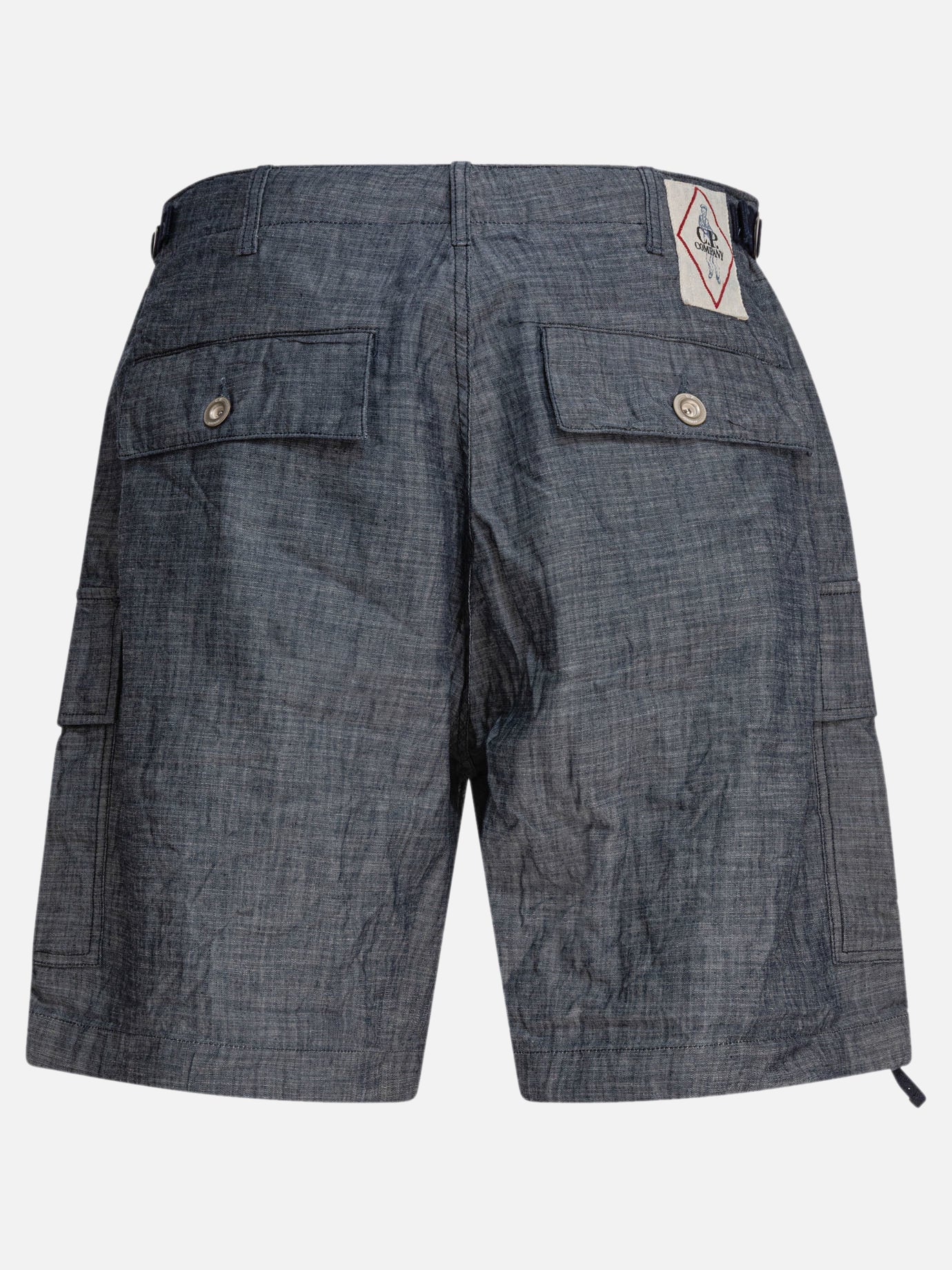 Short cargo Logo  Grigio - C.P. Company Uomo | PDP | VIETTI Online Store | thumbnail_2