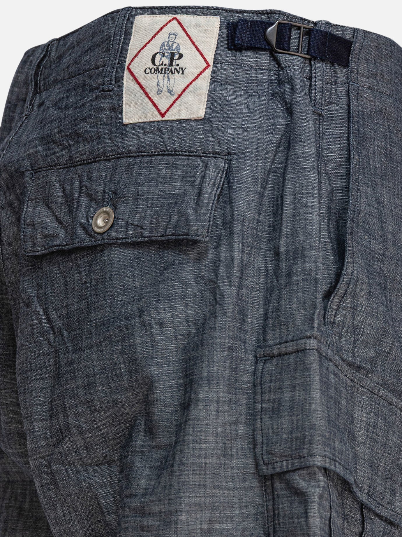 Short cargo Logo  Grigio - C.P. Company Uomo | PDP | VIETTI Online Store | Zoom-Modal_4
