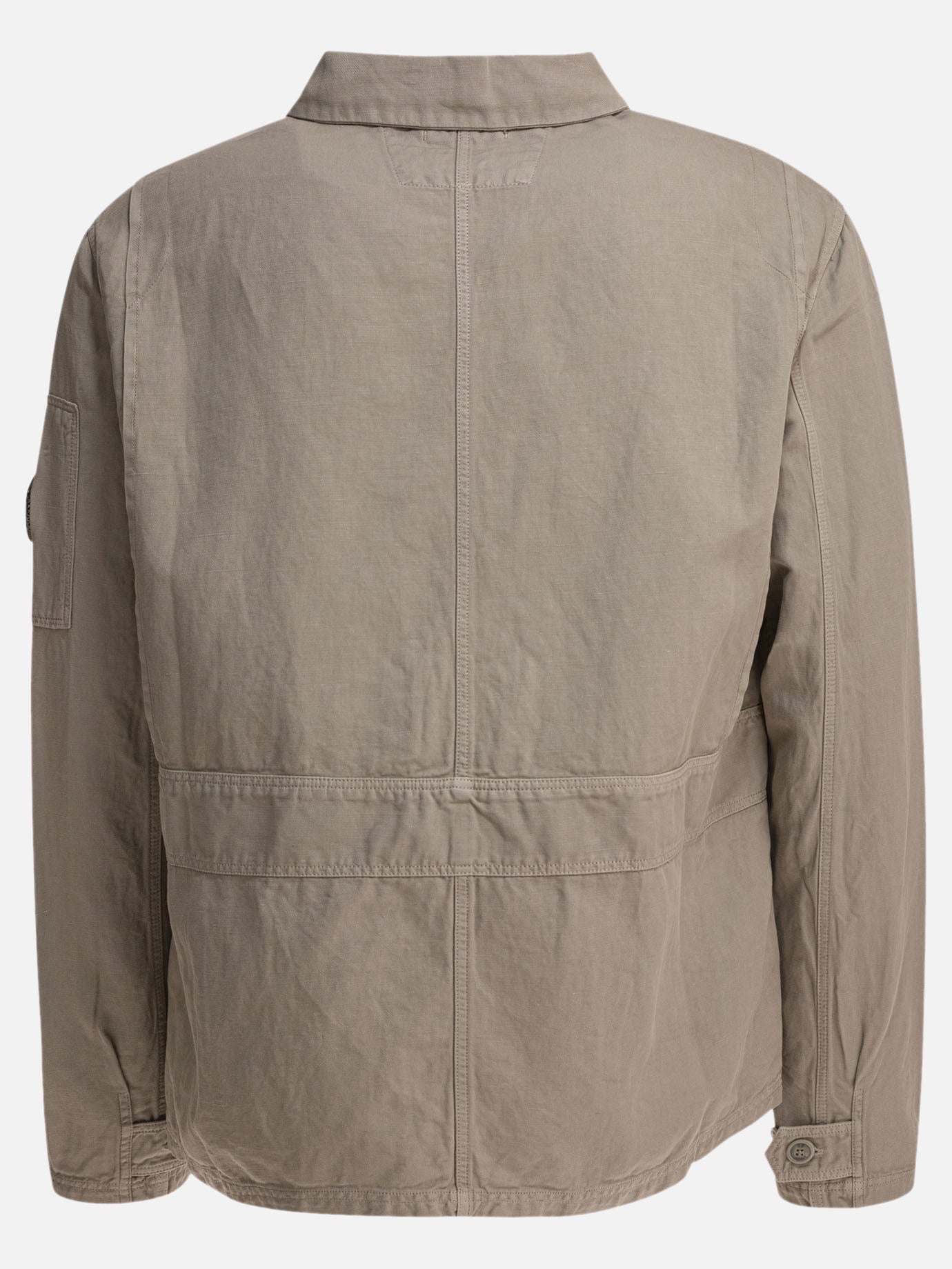 Giacche overshirt Solid colour  Grigio - C.P. Company Uomo | PDP | VIETTI Online Store | Zoom-Modal_2
