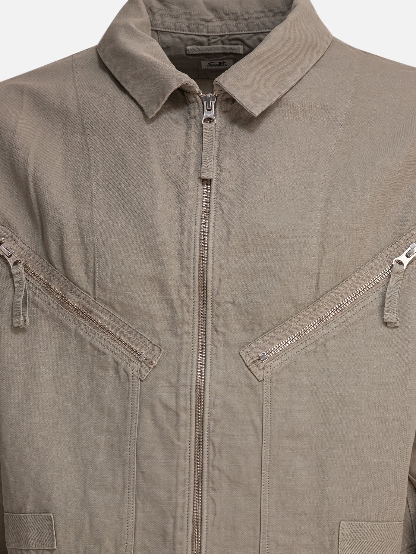 Giacche overshirt Solid colour  Grigio - C.P. Company Uomo | PDP | VIETTI Online Store | Zoom-Modal_3
