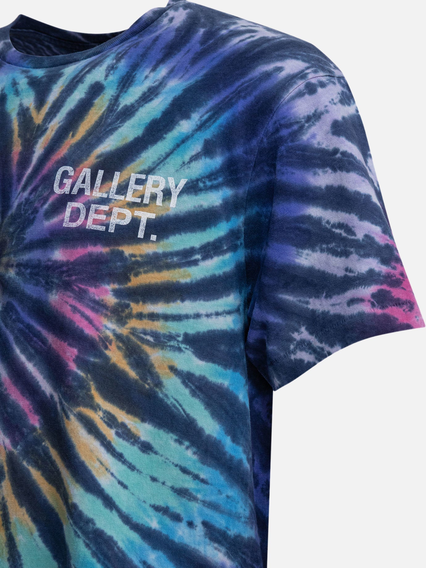 Crewneck t-shirts Tie-dye  Blue - Gallery Dept. Men | PDP | VIETTI Online Store | thumbnail_4