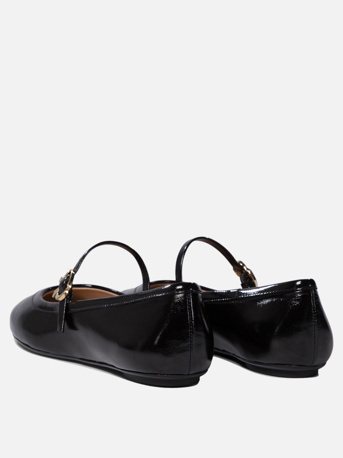 Ballerine Mary Jane 100% calf leather - 100% rubber  Nero - Gianvito Rossi Donna | PDP | VIETTI Online Store | Zoom-Modal_4
