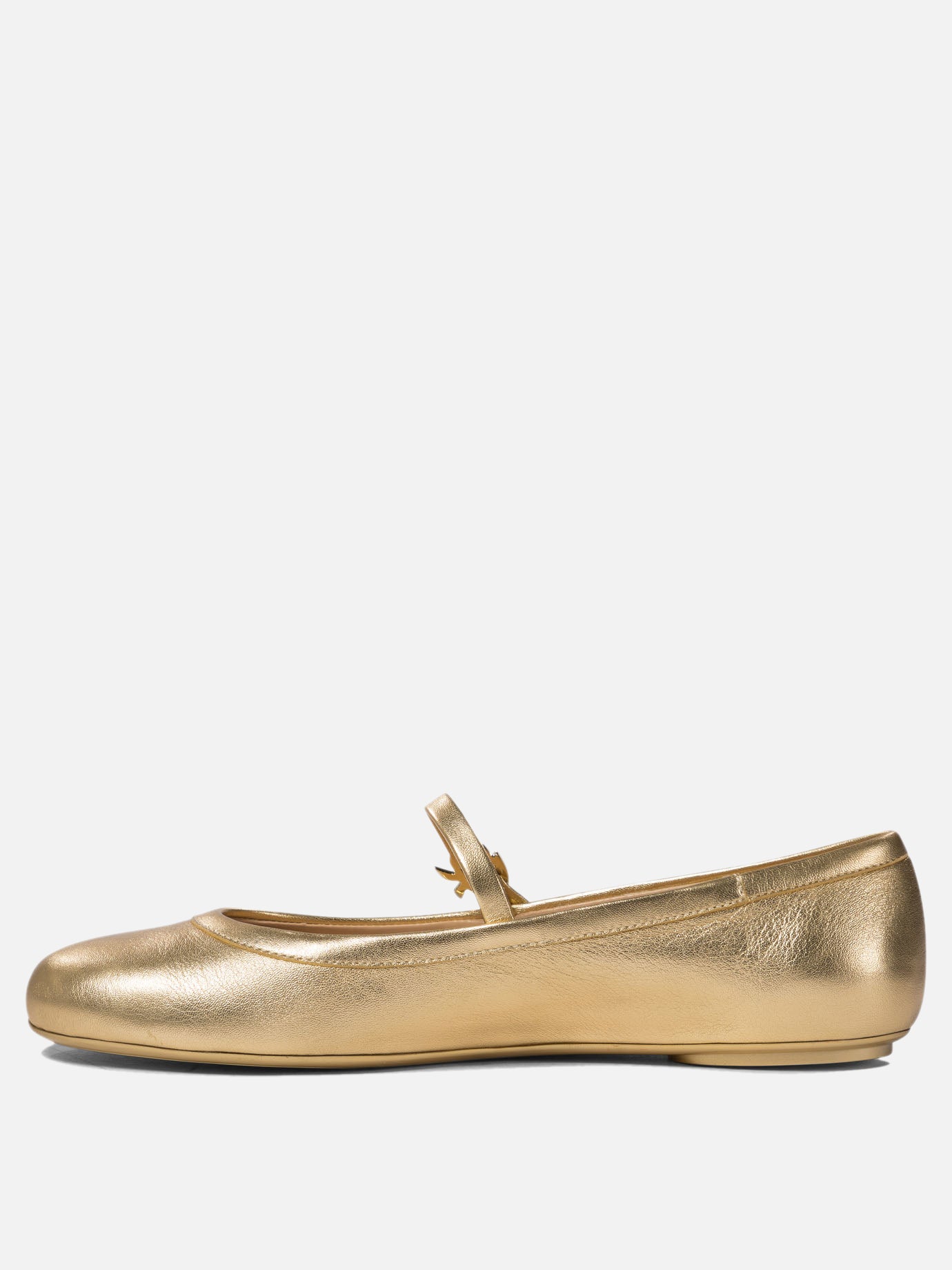 Ballerine Mary Jane 100% calf leather - 100% rubber  Oro - Gianvito Rossi Donna | PDP | VIETTI Online Store | thumbnail_3