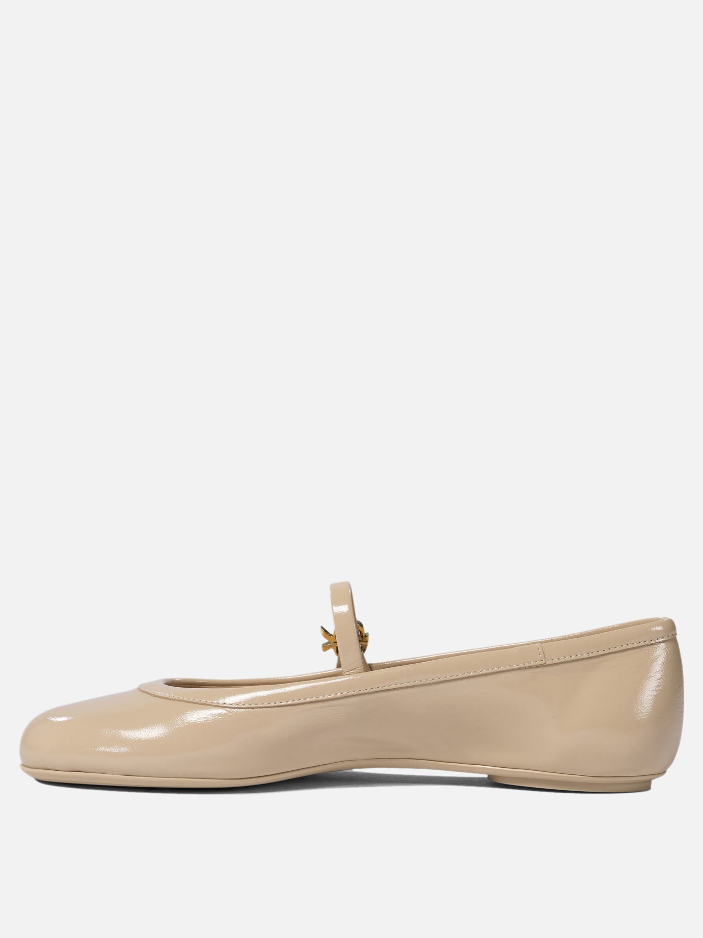 Ballerine Mary Jane 100% calf leather - 100% rubber  Beige - Gianvito Rossi Donna | PDP | VIETTI Online Store | Zoom-Modal_3
