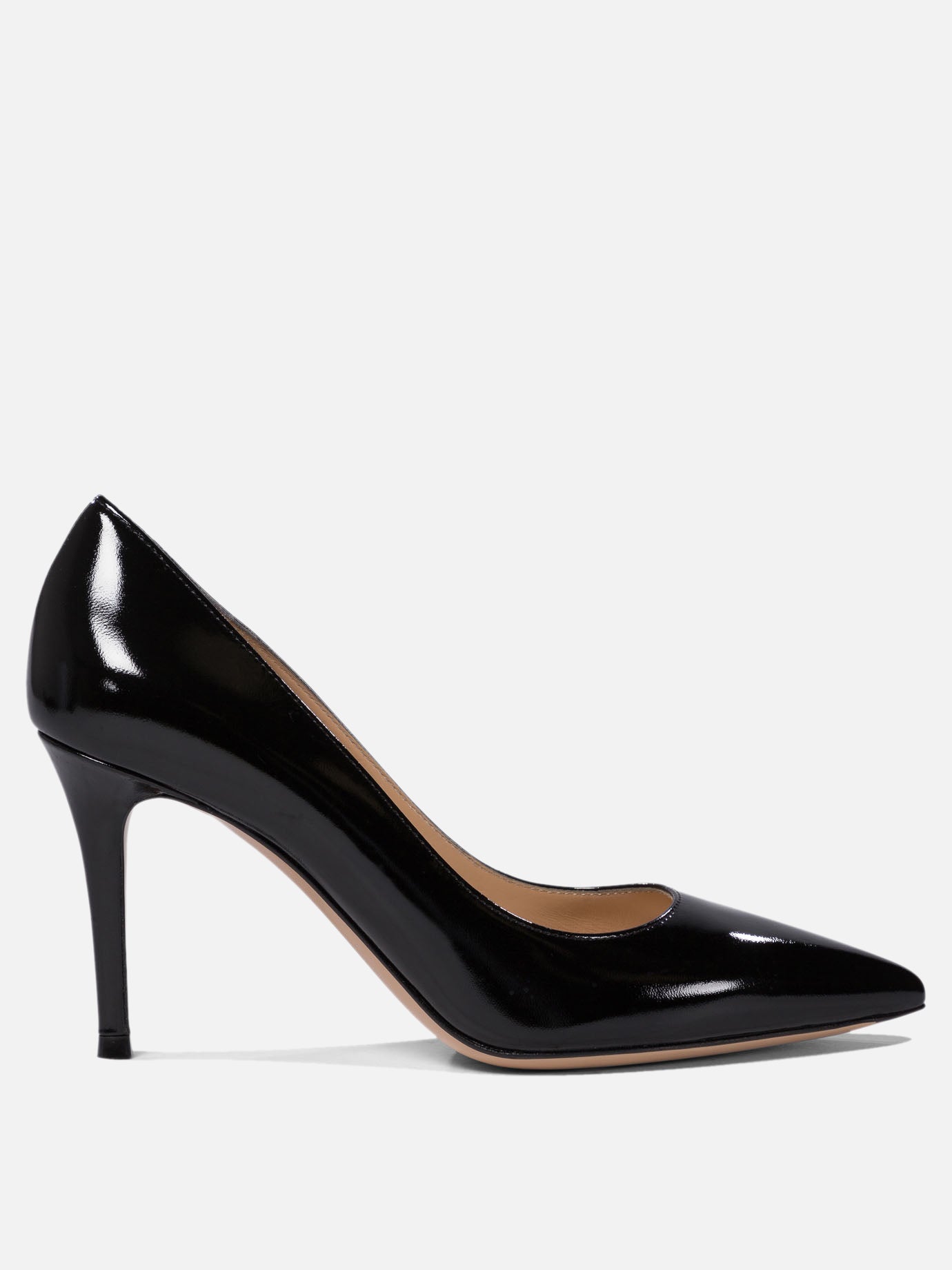 Pumps 100% patent leather - 100% leather  Black - Gianvito Rossi Women | PDP | VIETTI Online Store | Zoom-Modal
