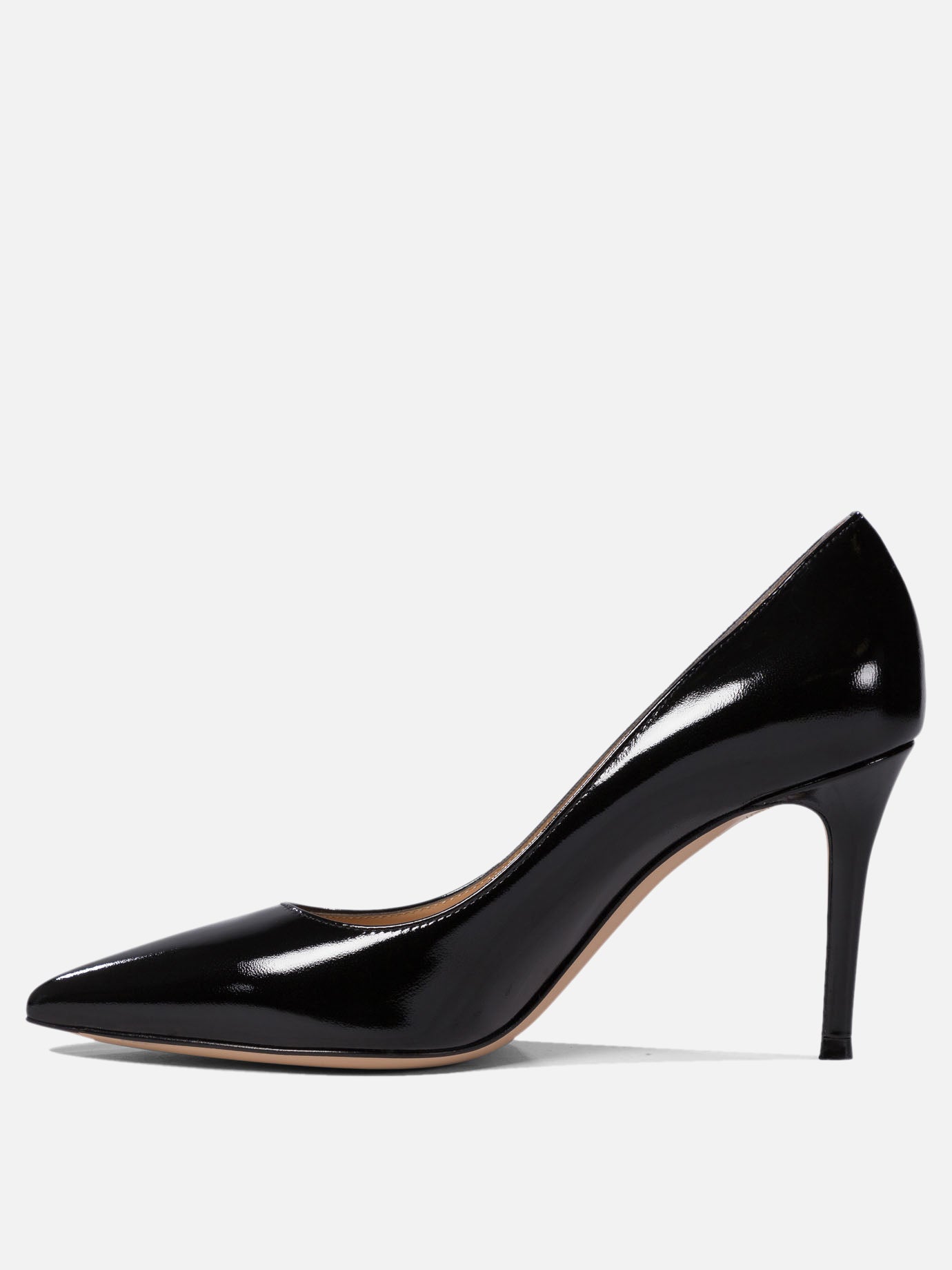 Pumps 100% patent leather - 100% leather  Black - Gianvito Rossi Women | PDP | VIETTI Online Store | thumbnail_3