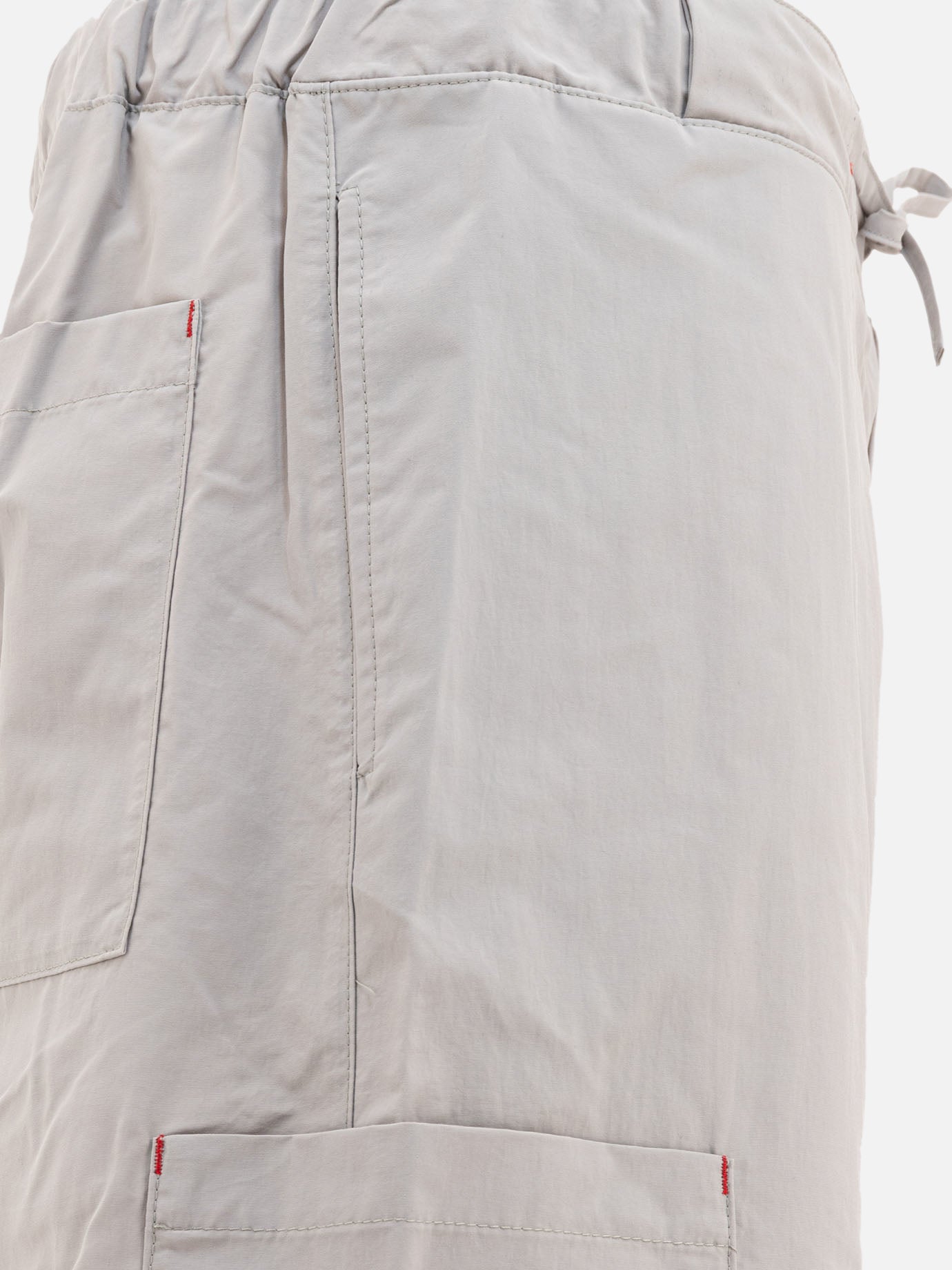 Short con lacci Solid colour  Grigio - Gr10K Uomo | PDP | VIETTI Online Store | thumbnail_4