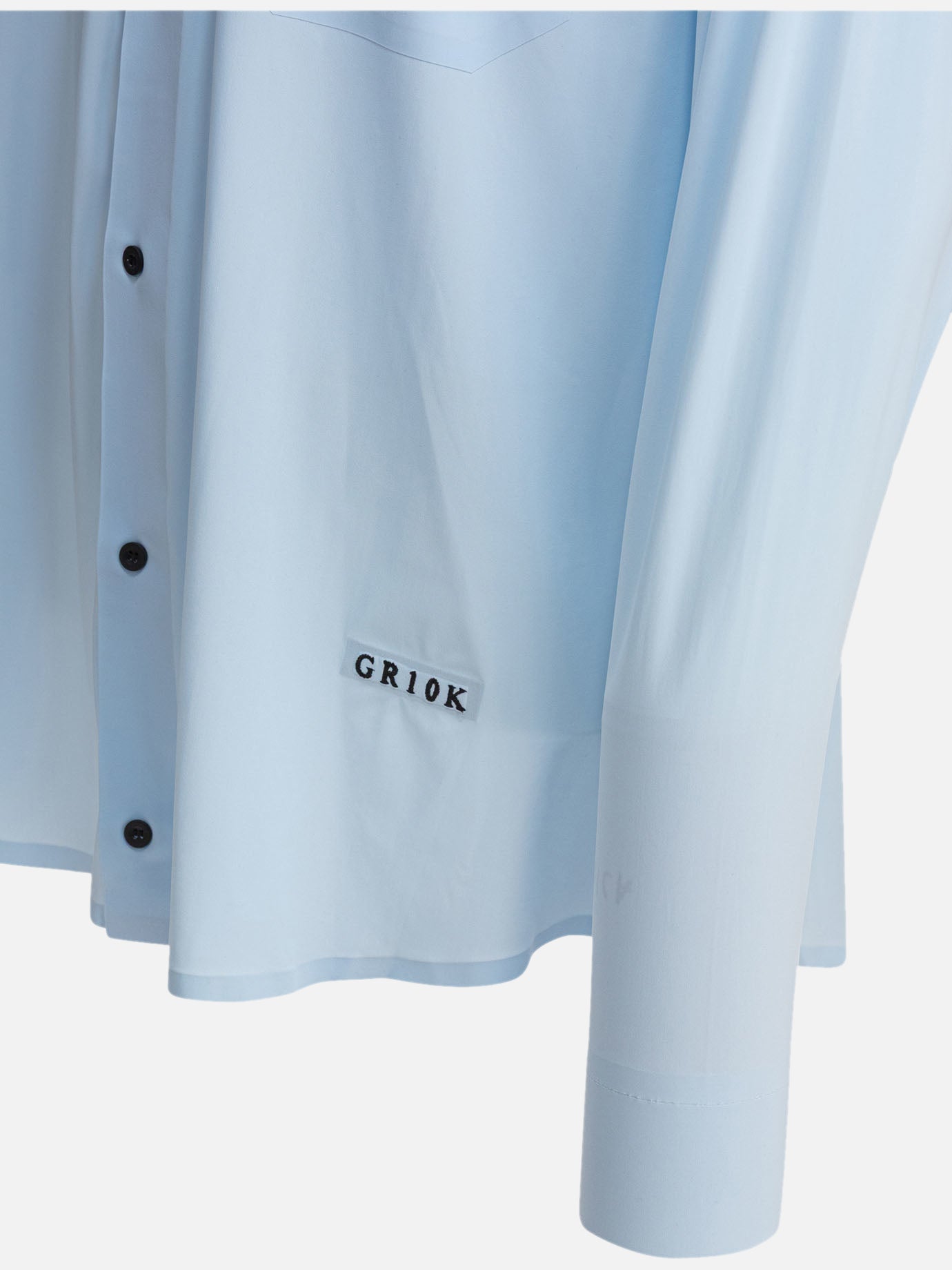 Camicie casual Solid colour  Azzurro - Gr10K Uomo | PDP | VIETTI Online Store | thumbnail_4