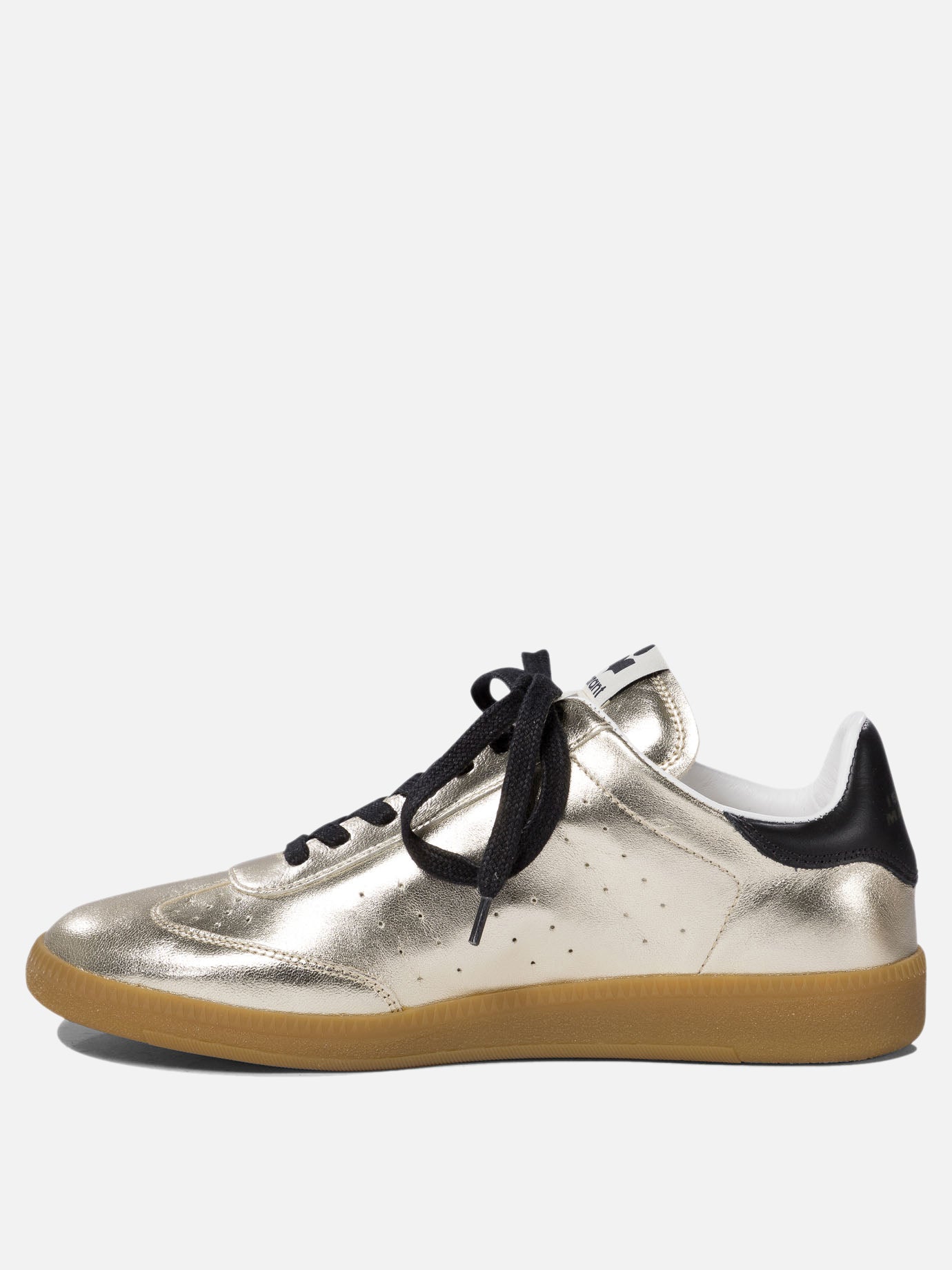 Low top sneakers 100% leather - 100% rubber  Gold - Isabel Marant Women | PDP | VIETTI Online Store | Zoom-Modal_3
