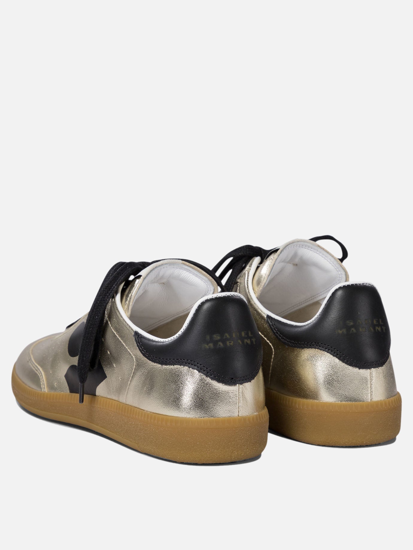 Low top sneakers 100% leather - 100% rubber  Gold - Isabel Marant Women | PDP | VIETTI Online Store | Zoom-Modal_4
